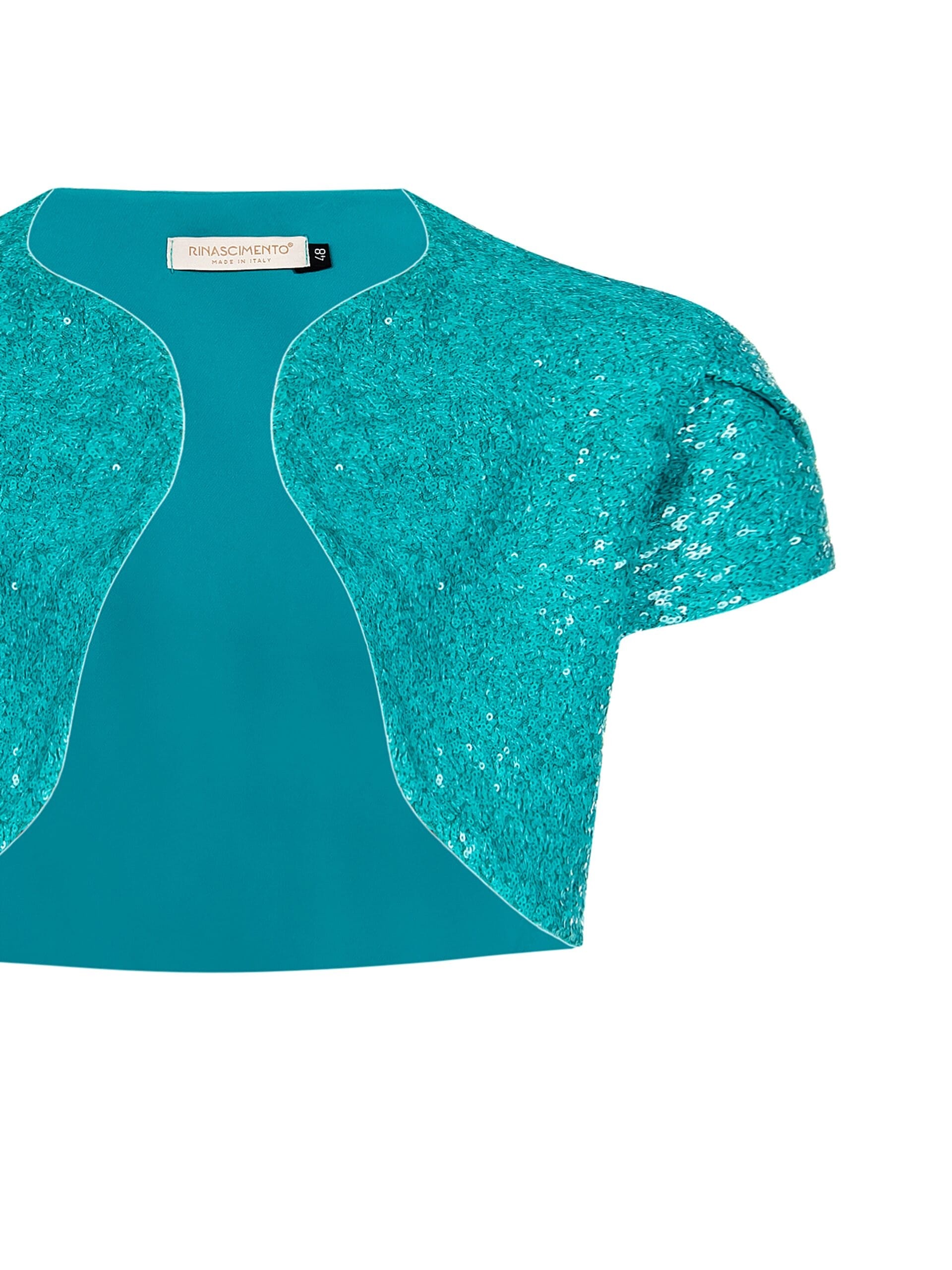 Bolero Coprispalle Curvy Ricoperto Di Paillettes Rinascimento Curvy