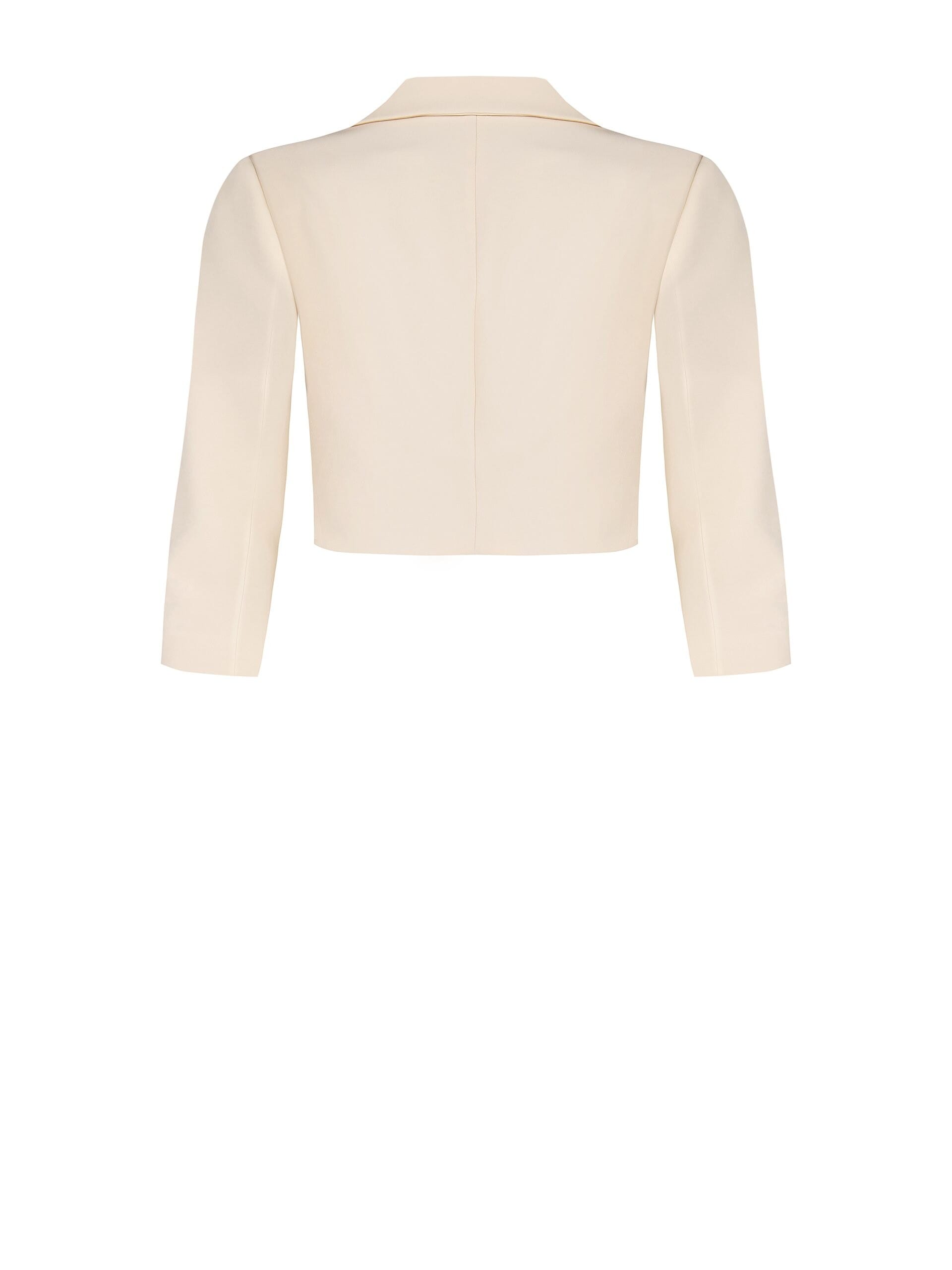 Bolero Coprispalle Curvy Aperto In Tessuto Tecnico Rinascimento Curvy