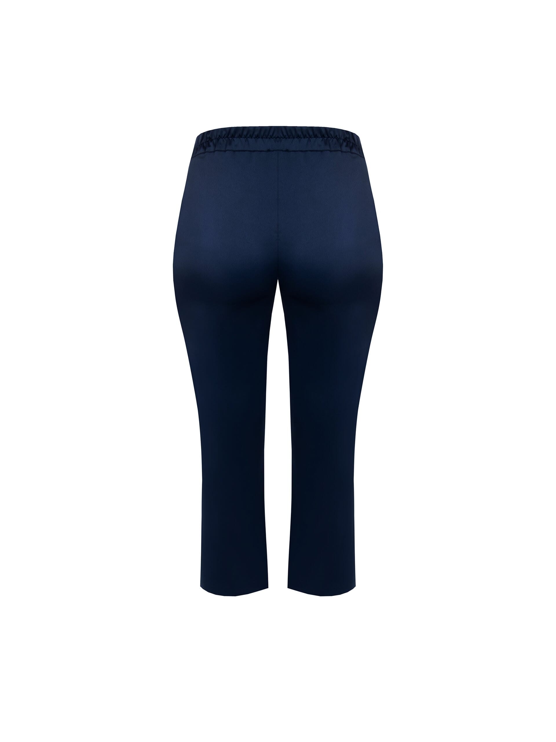 T-shirt fluide en satin sur le devant et en viscose sur le dos Rinascimento Curvy