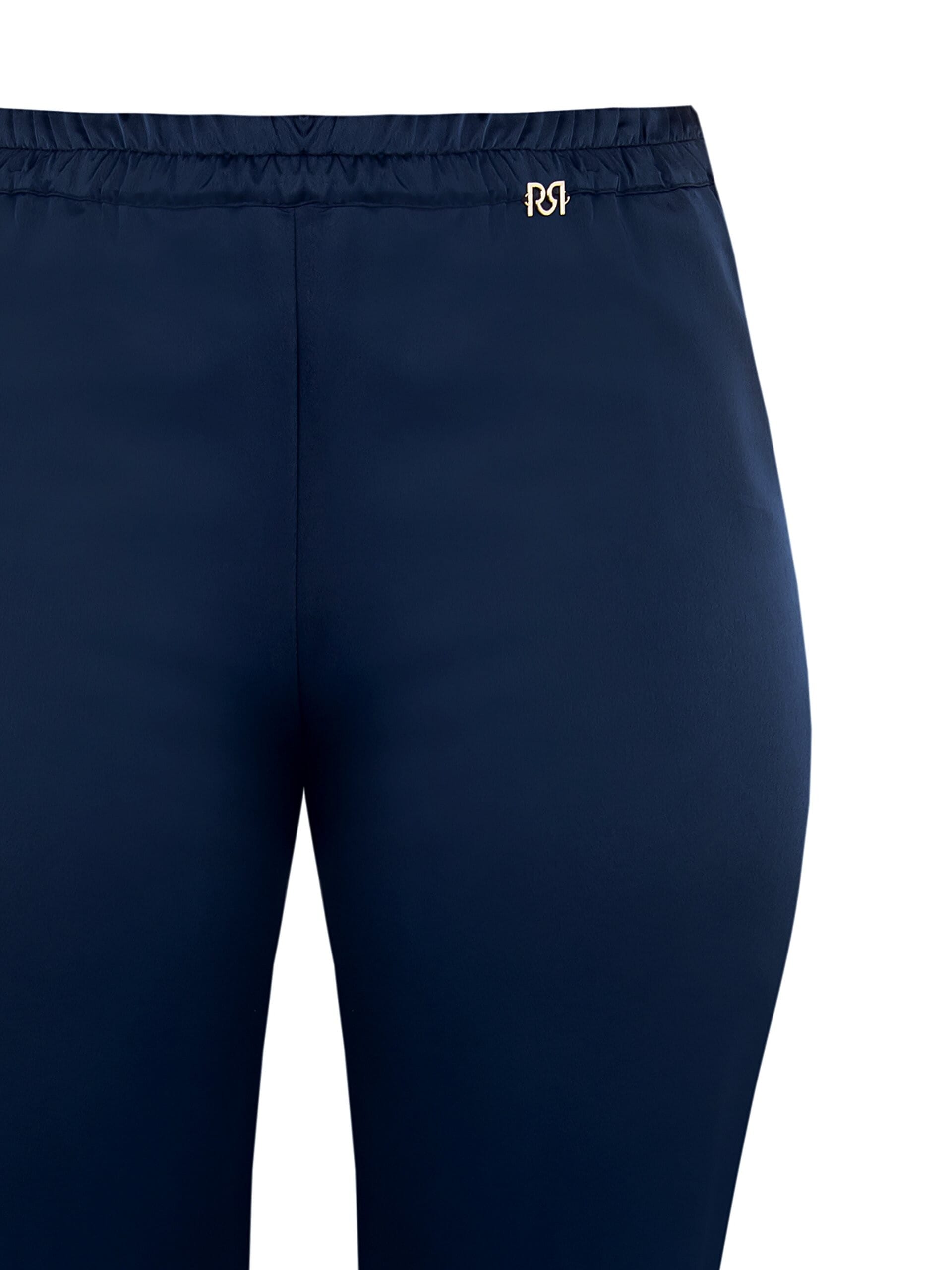 T-shirt fluide en satin sur le devant et en viscose sur le dos Rinascimento Curvy