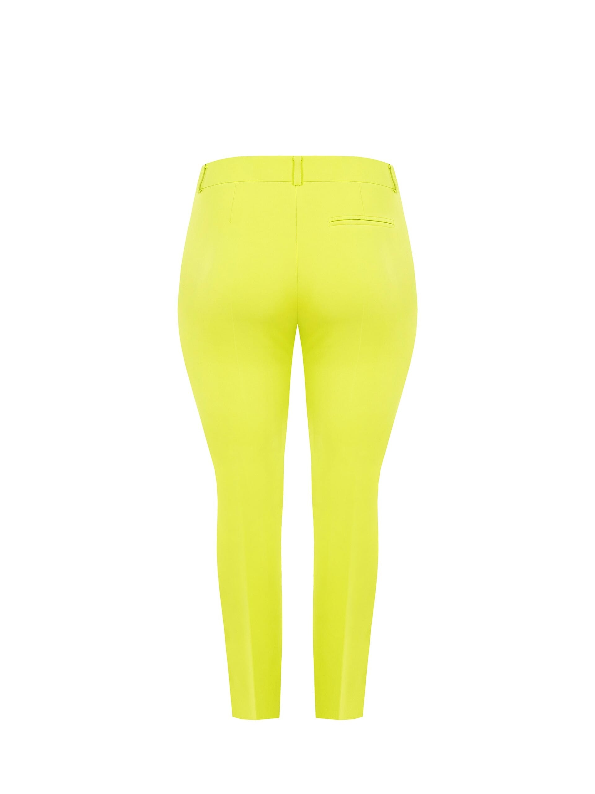 Rinascimento Curvy Skinny Cropped Trousers In Technical Fabric