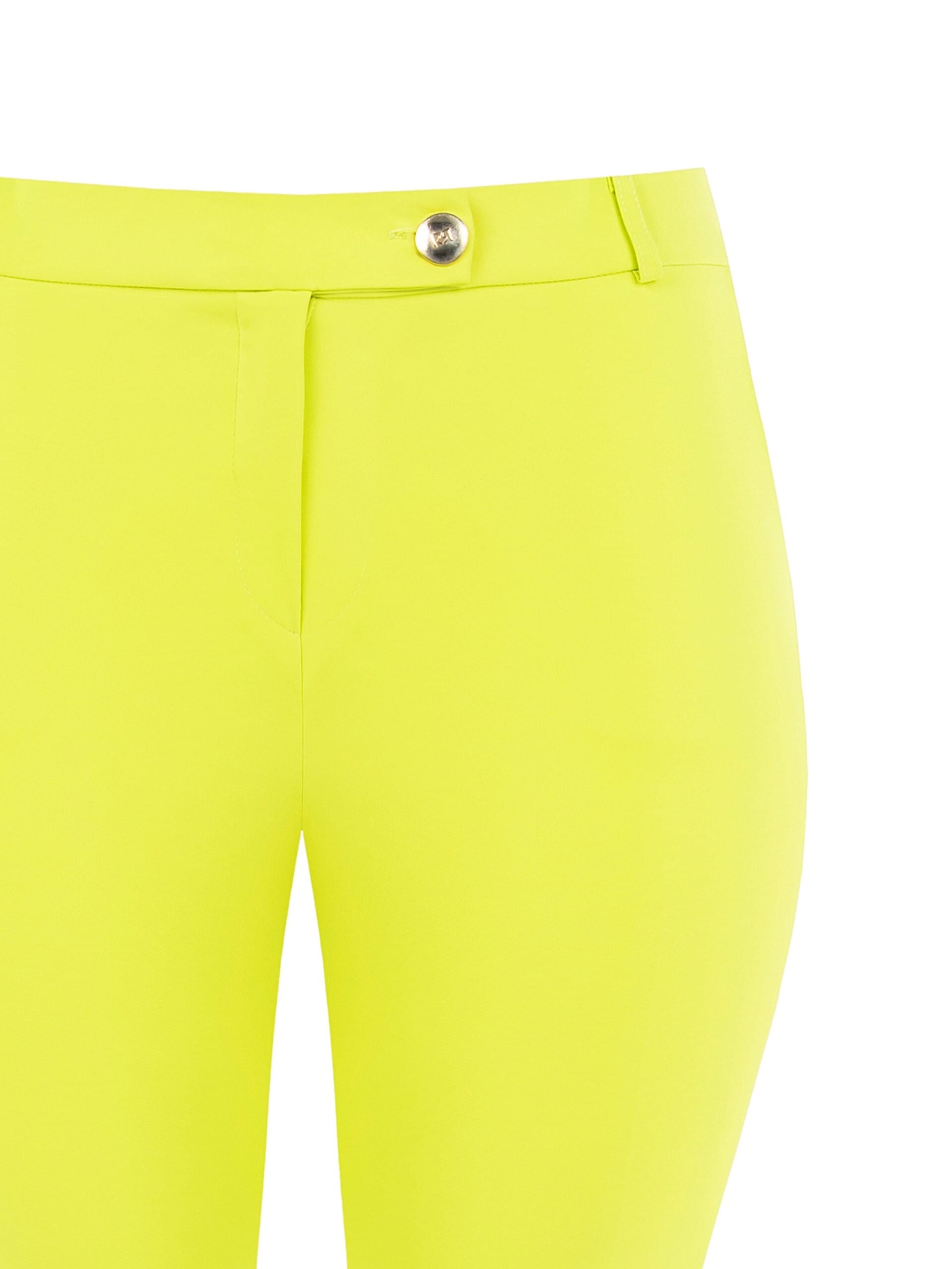 Rinascimento Curvy Skinny Cropped Trousers In Technical Fabric