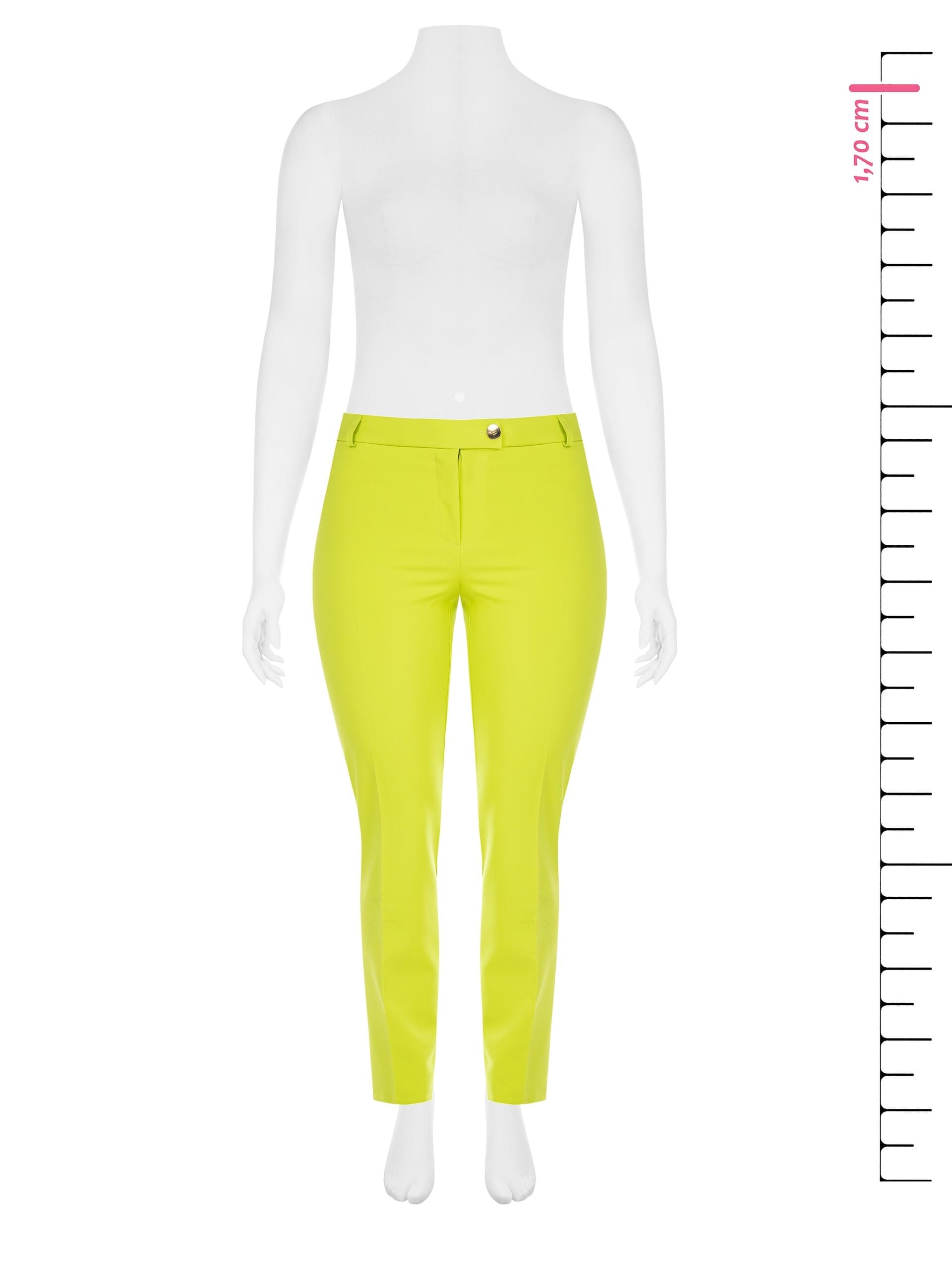 Skinny Skinny Cropped Curvy Pantalon en tissu technique avec élastiques Rinascimento Curvy