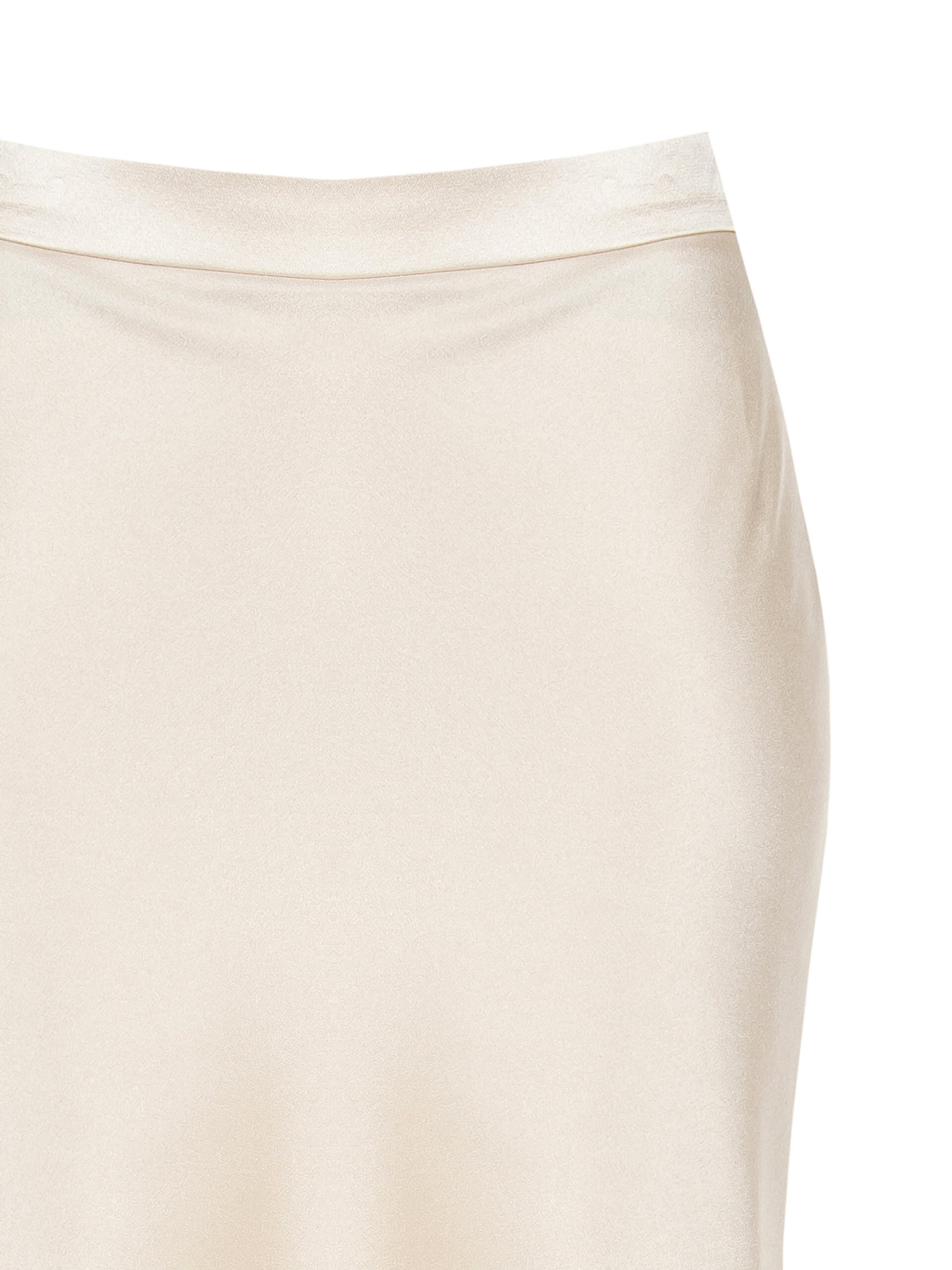 Gonna Curvy A Trapezio In Raso Laminato Rinascimento Curvy