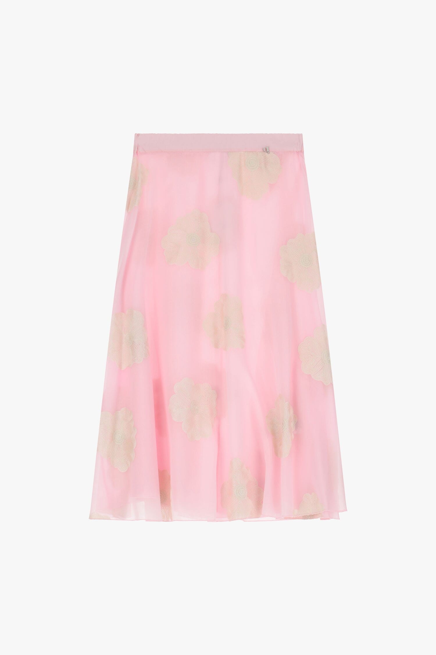 Dixie High Waist Printed Midi Skirt