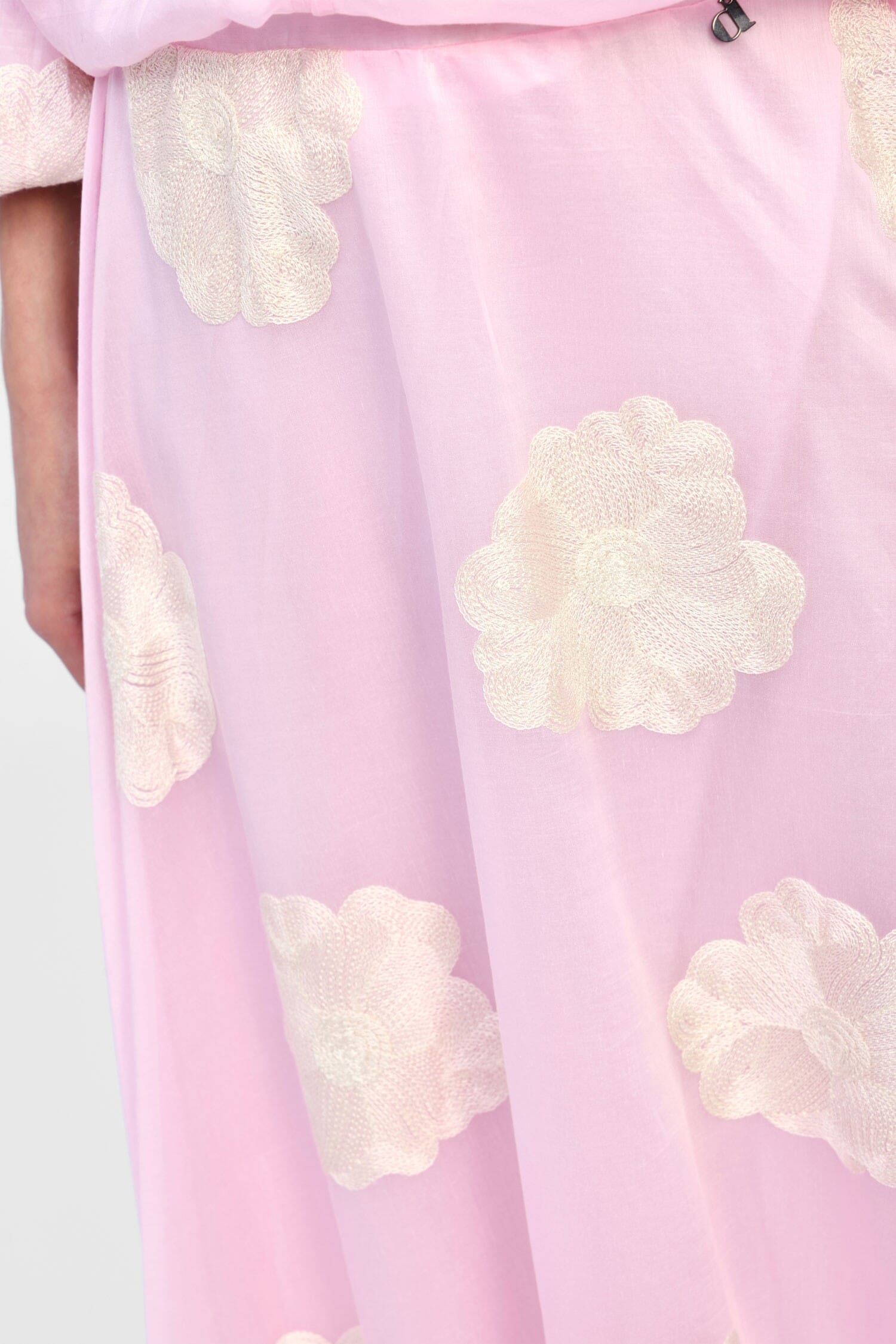 Dixie High Waist Printed Midi Skirt