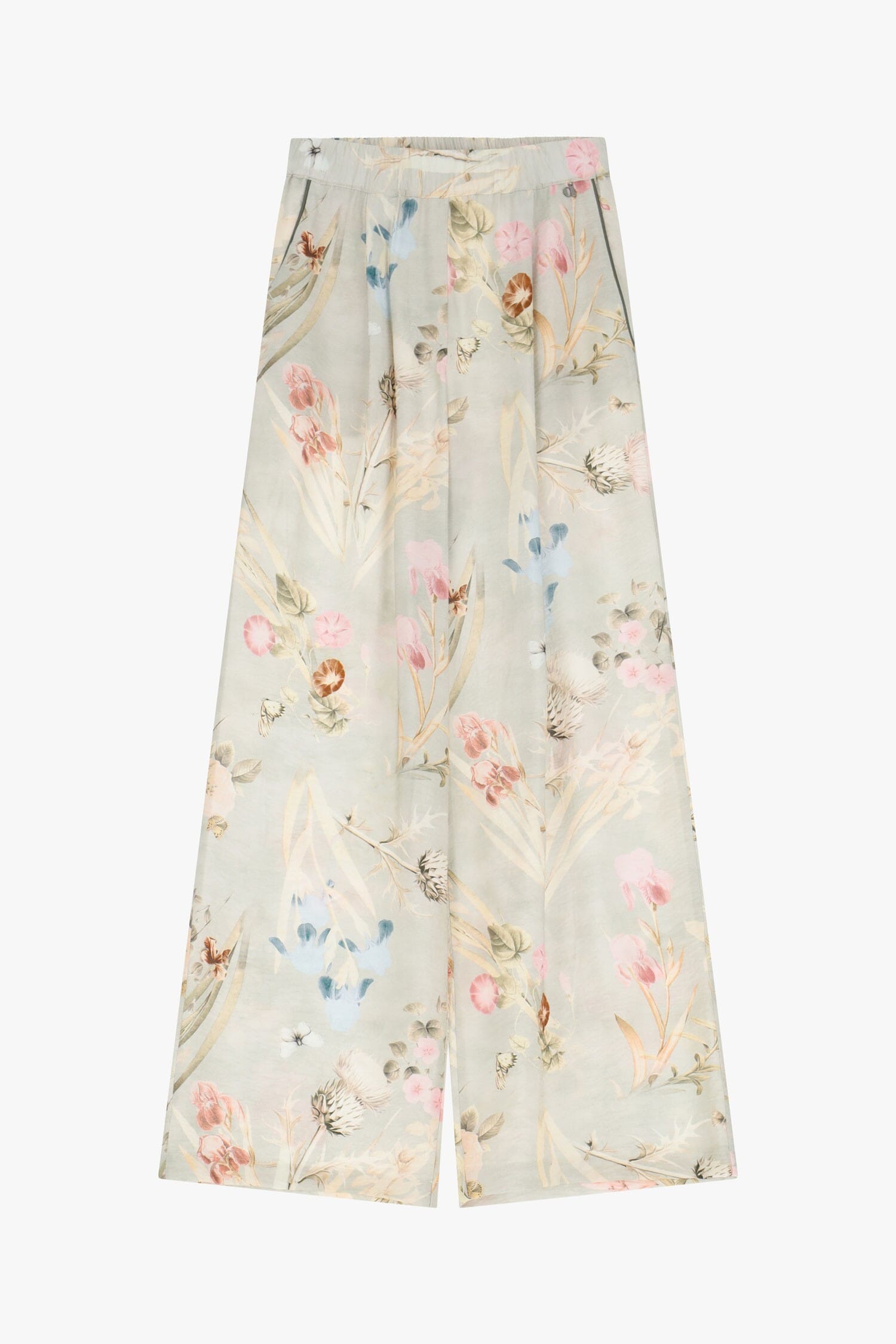 Pantaloni Ampi Con Stampa Floreale Dixie