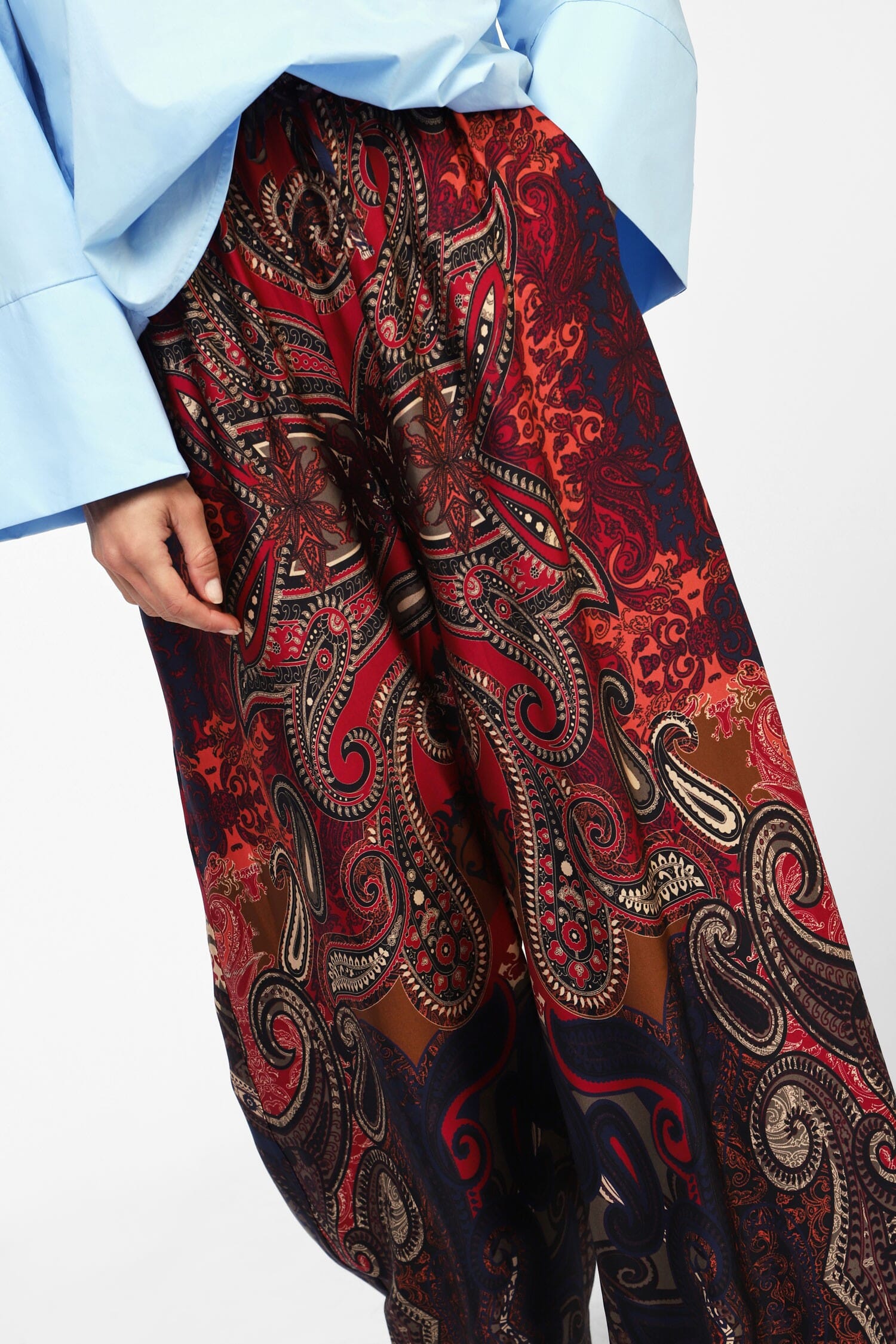 Pantalon Dixie Paisley Print Palace