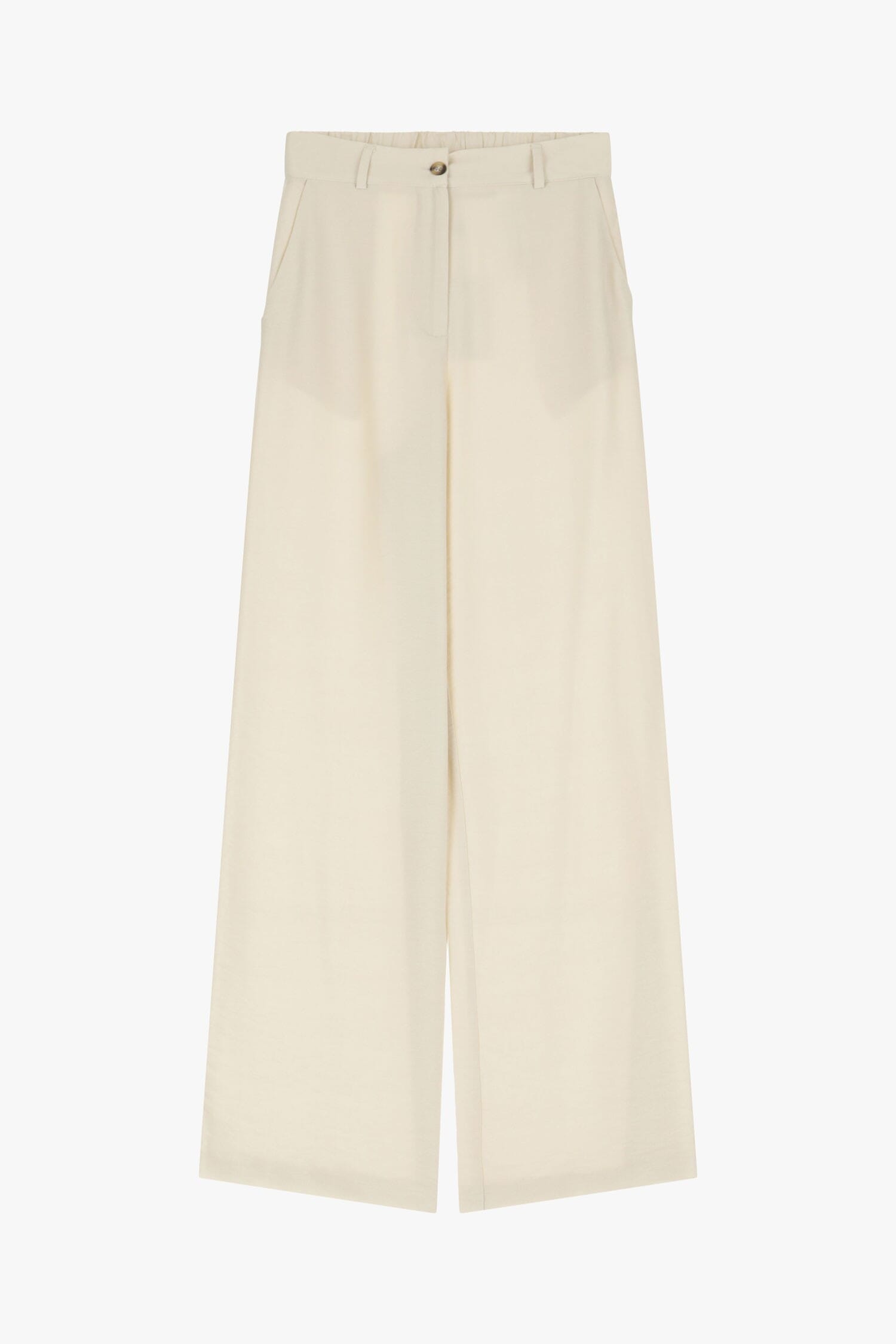 Pantaloni A Gamba Ampia Con Tasche Dixie