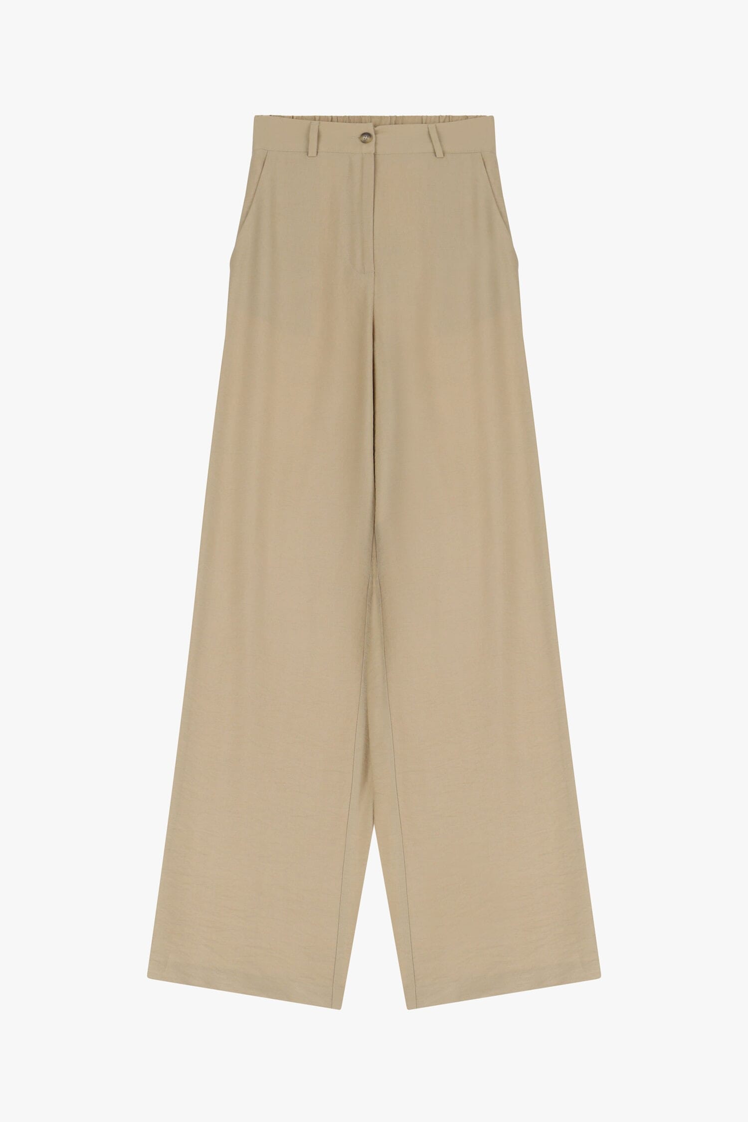 Pantaloni A Gamba Ampia Con Tasche Dixie