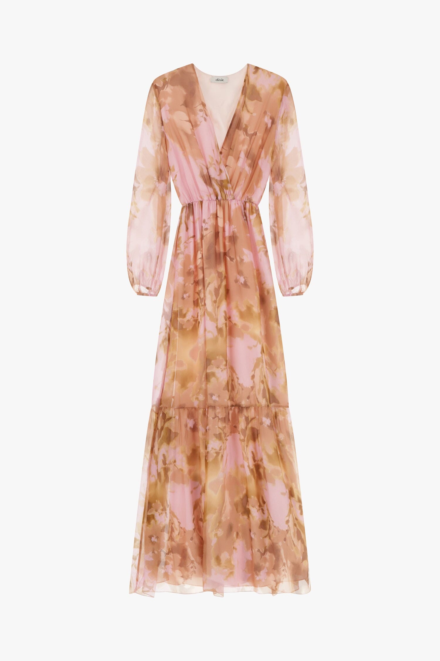 Robe longue à imprimé floral Dixie