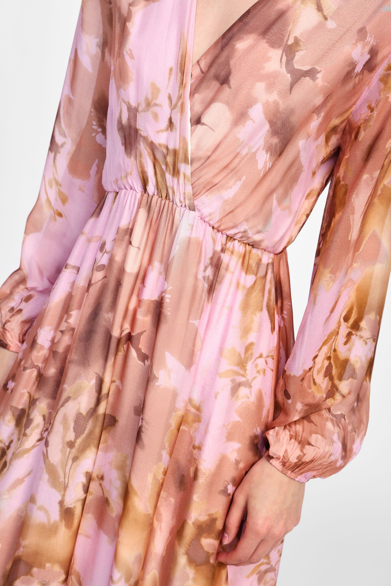 Robe longue à imprimé floral Dixie