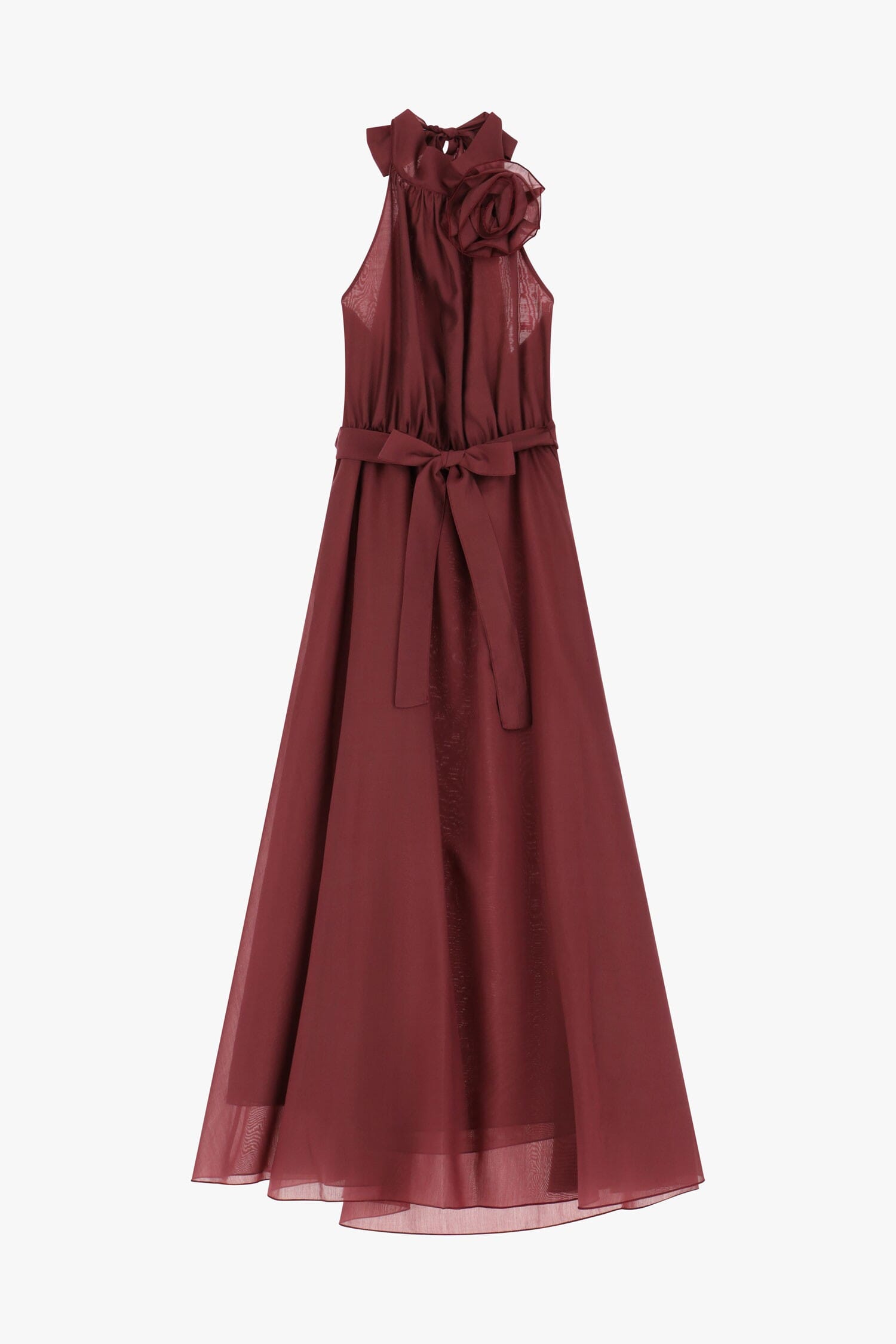 Abito Lungo Con Collo Americana Dixie