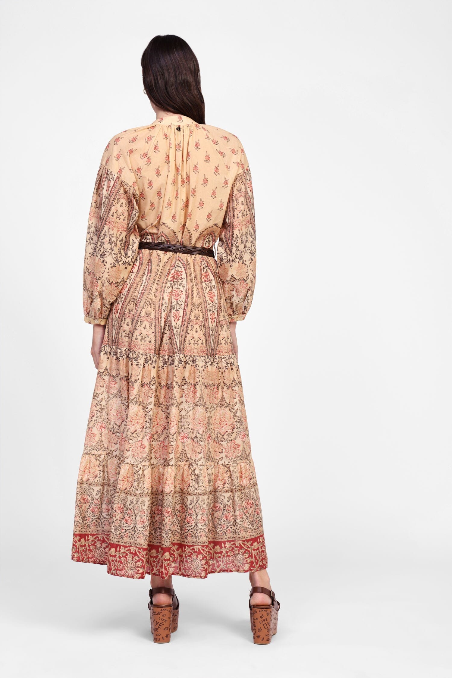 Abito Lungo Con Cintura Regolabile Dixie