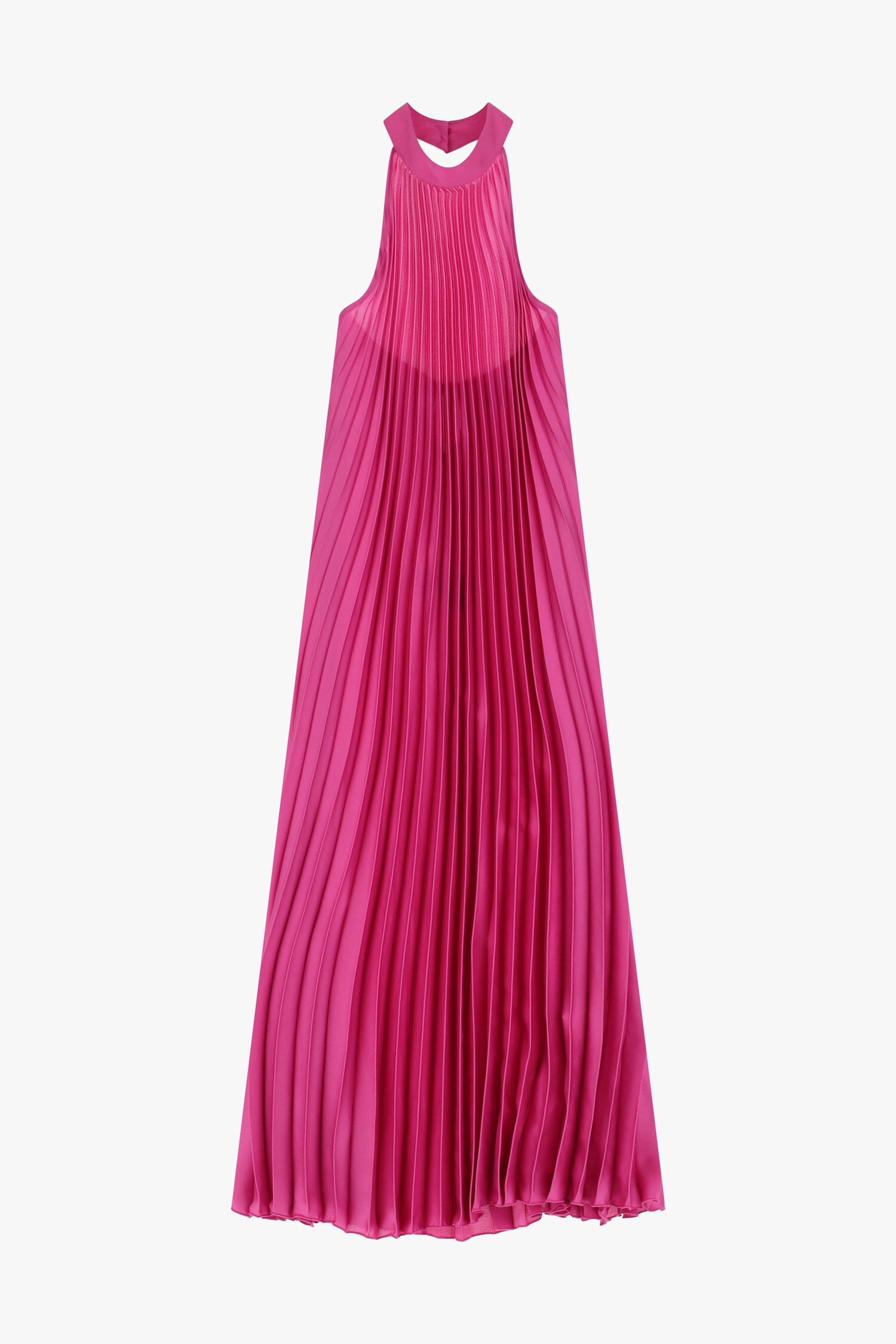 Dixie Sleeveless Pleated Long Dress