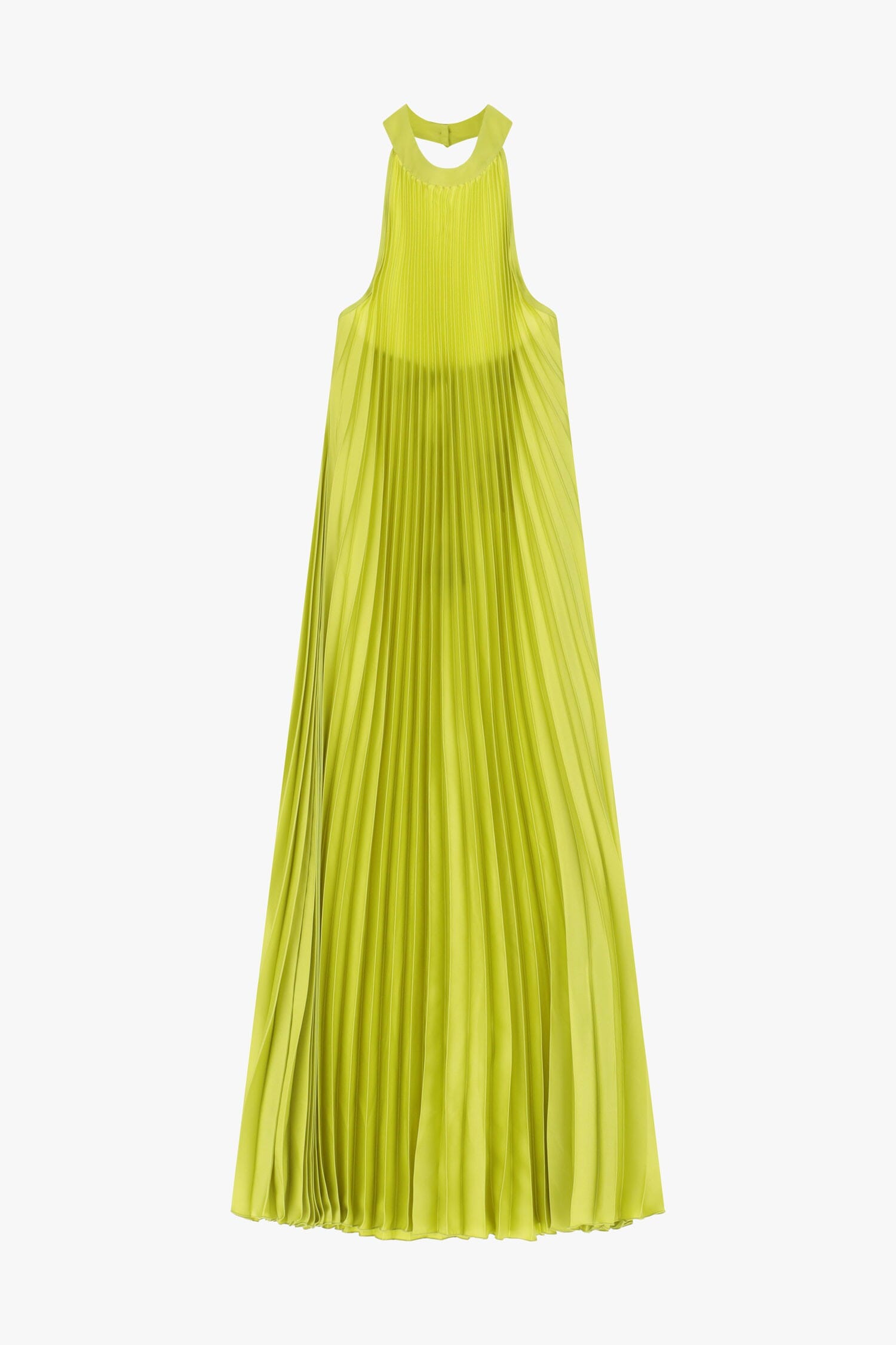 Dixie Sleeveless Pleated Long Dress