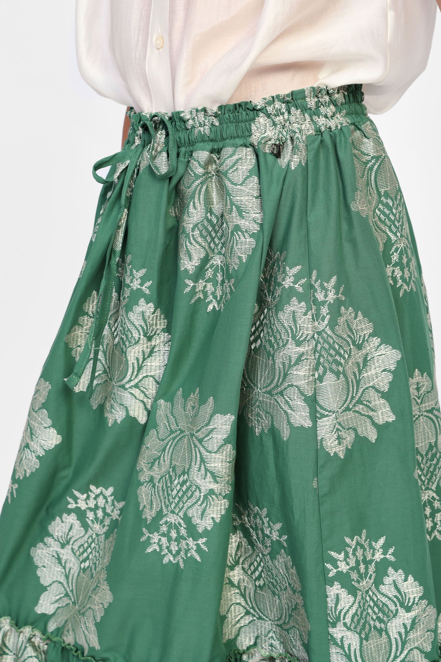 Gonna Con Fantasia Floreale Dixie