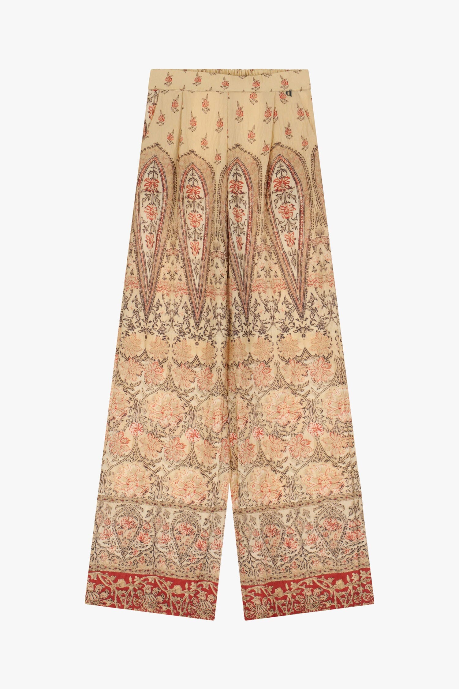 Pantaloni Ampi Con Motivo Floreale Dixie