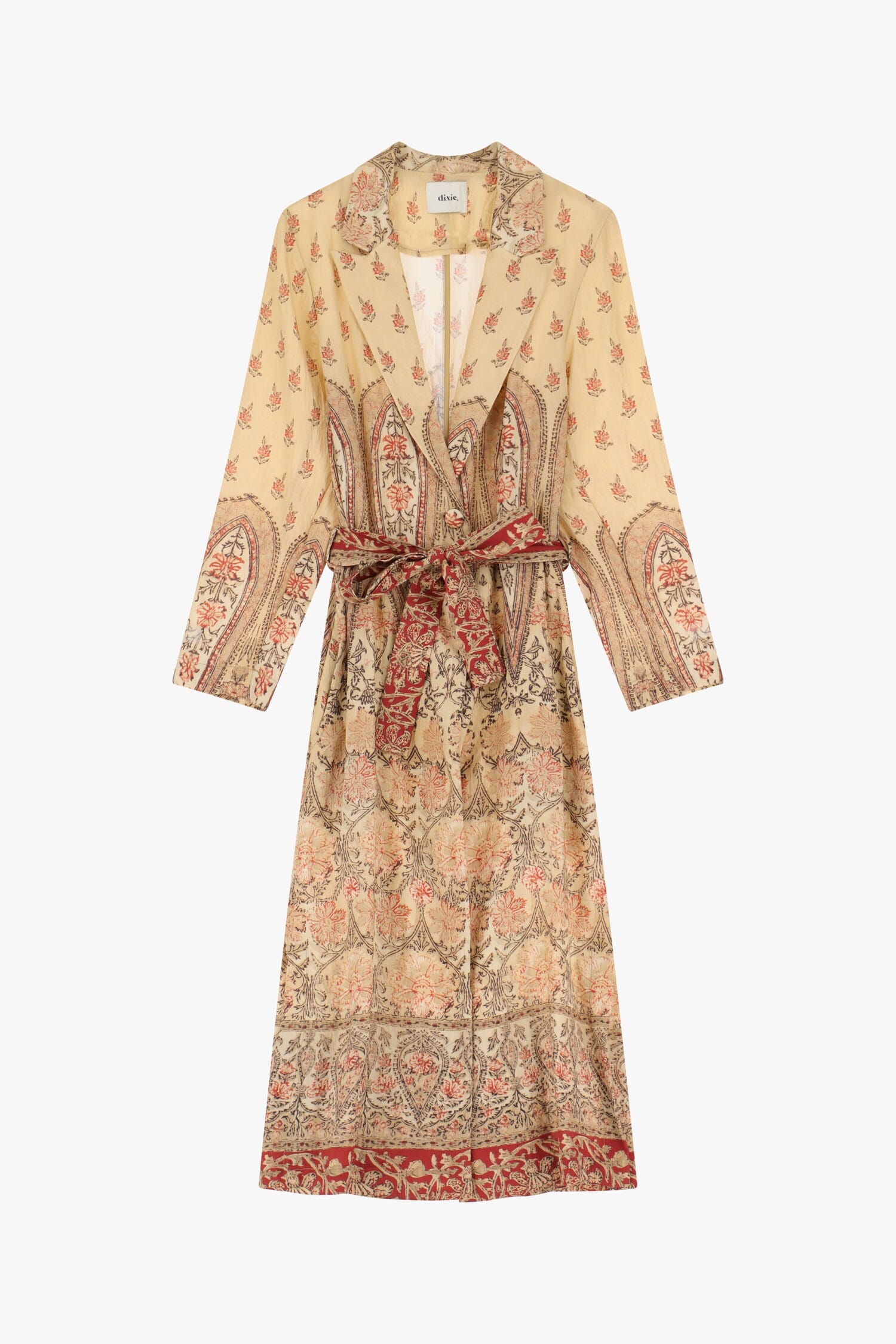 Trench-coat avec imprimé détaillé et ceinture Dixie