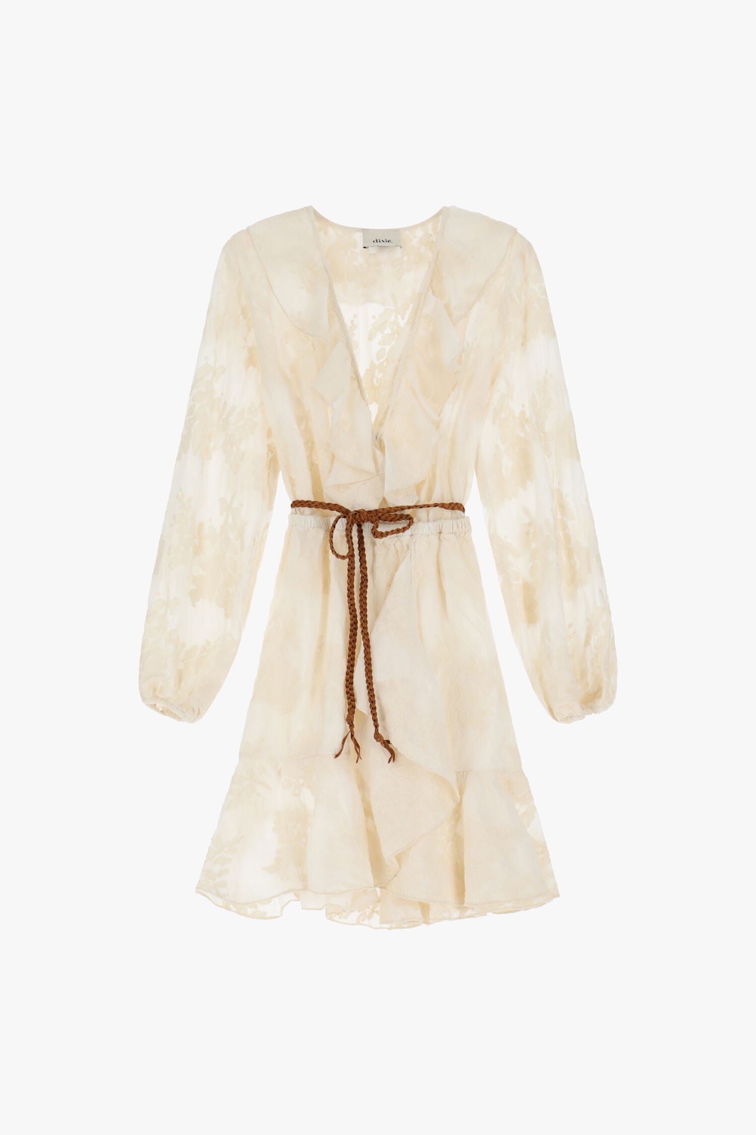 Abito Corto Con Dettagli Arricciati Dixie