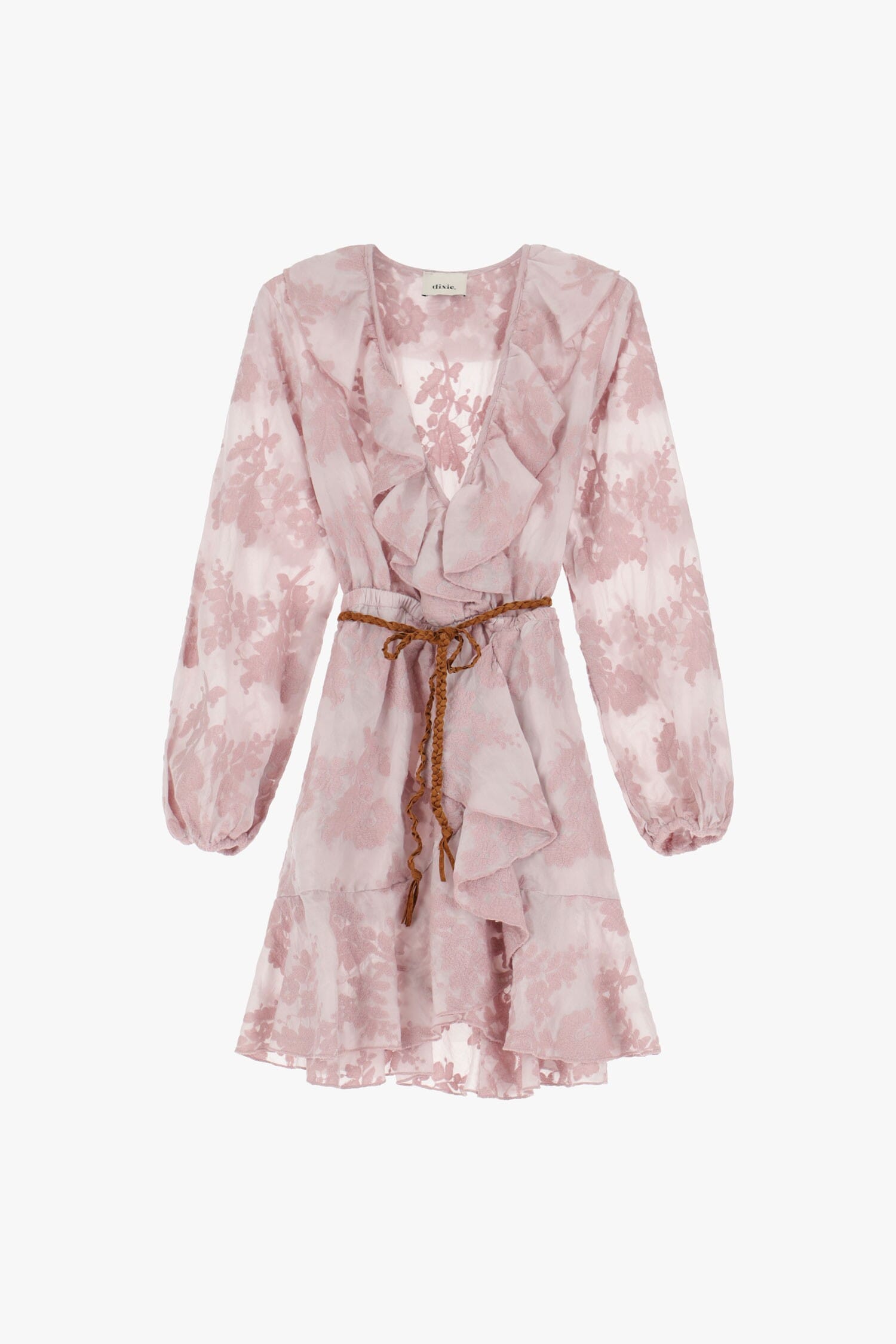 Abito Corto Con Dettagli Arricciati Dixie