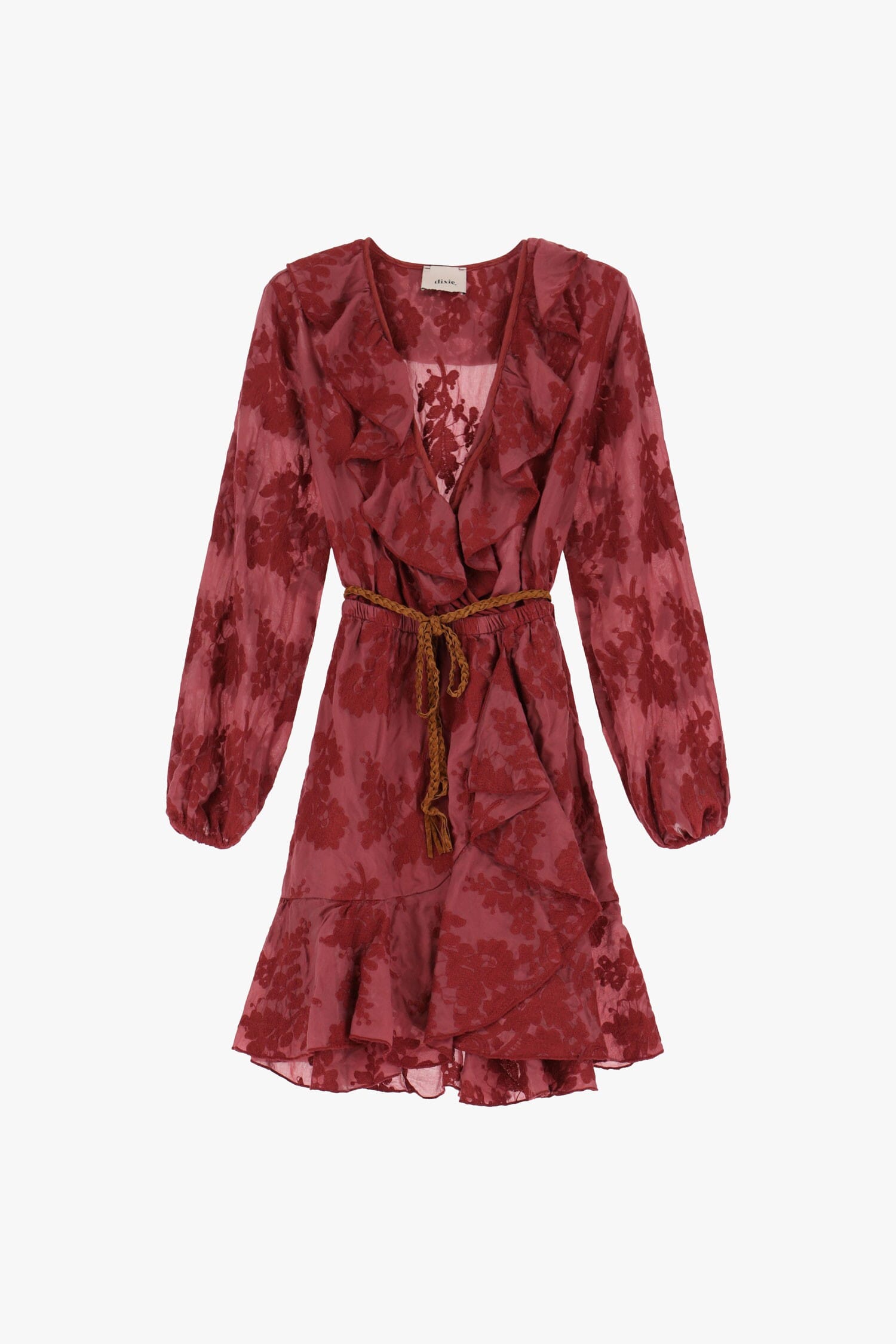 Abito Corto Con Dettagli Arricciati Dixie