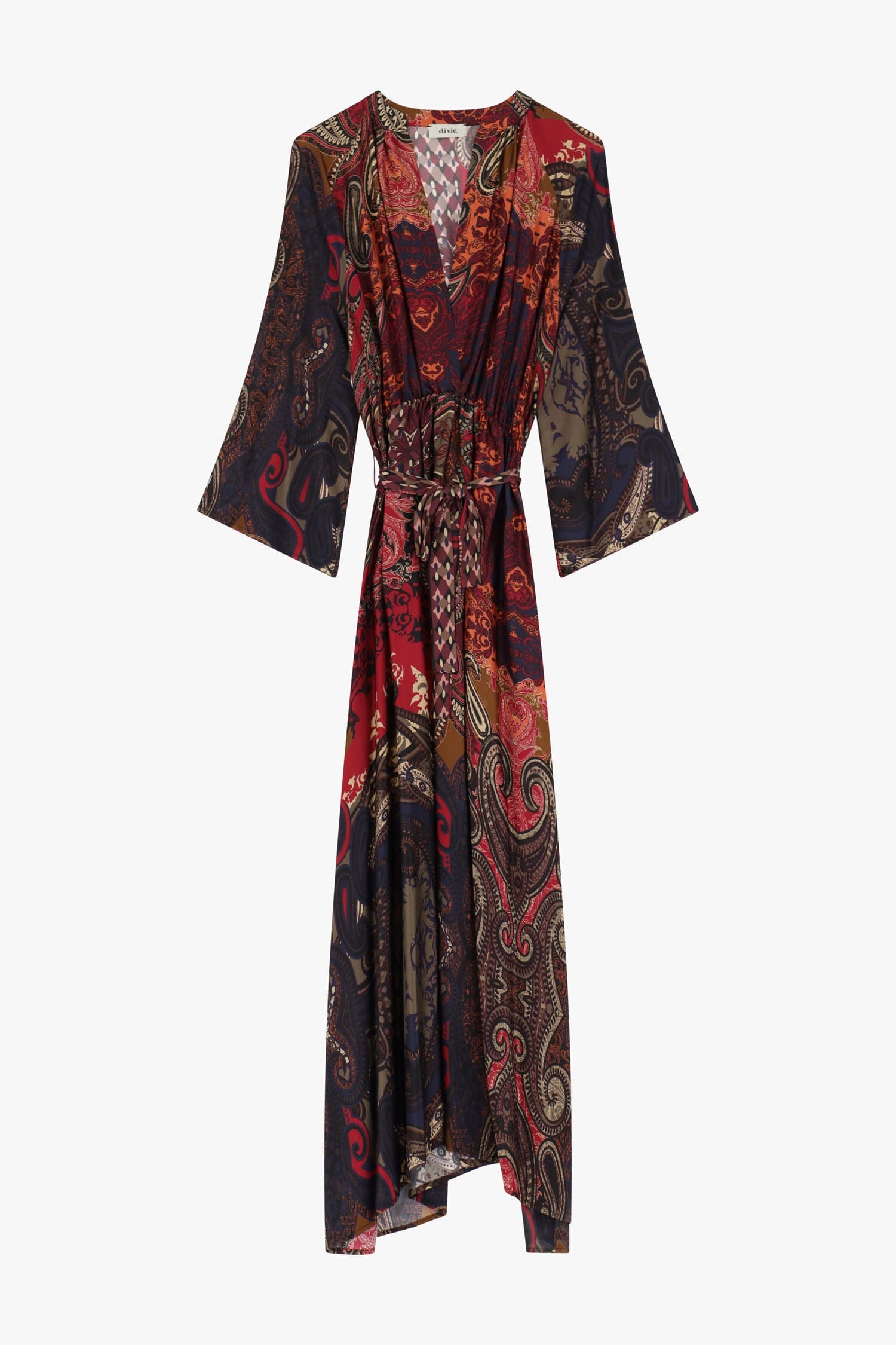 Long Dress With Dixie Fantasy Print