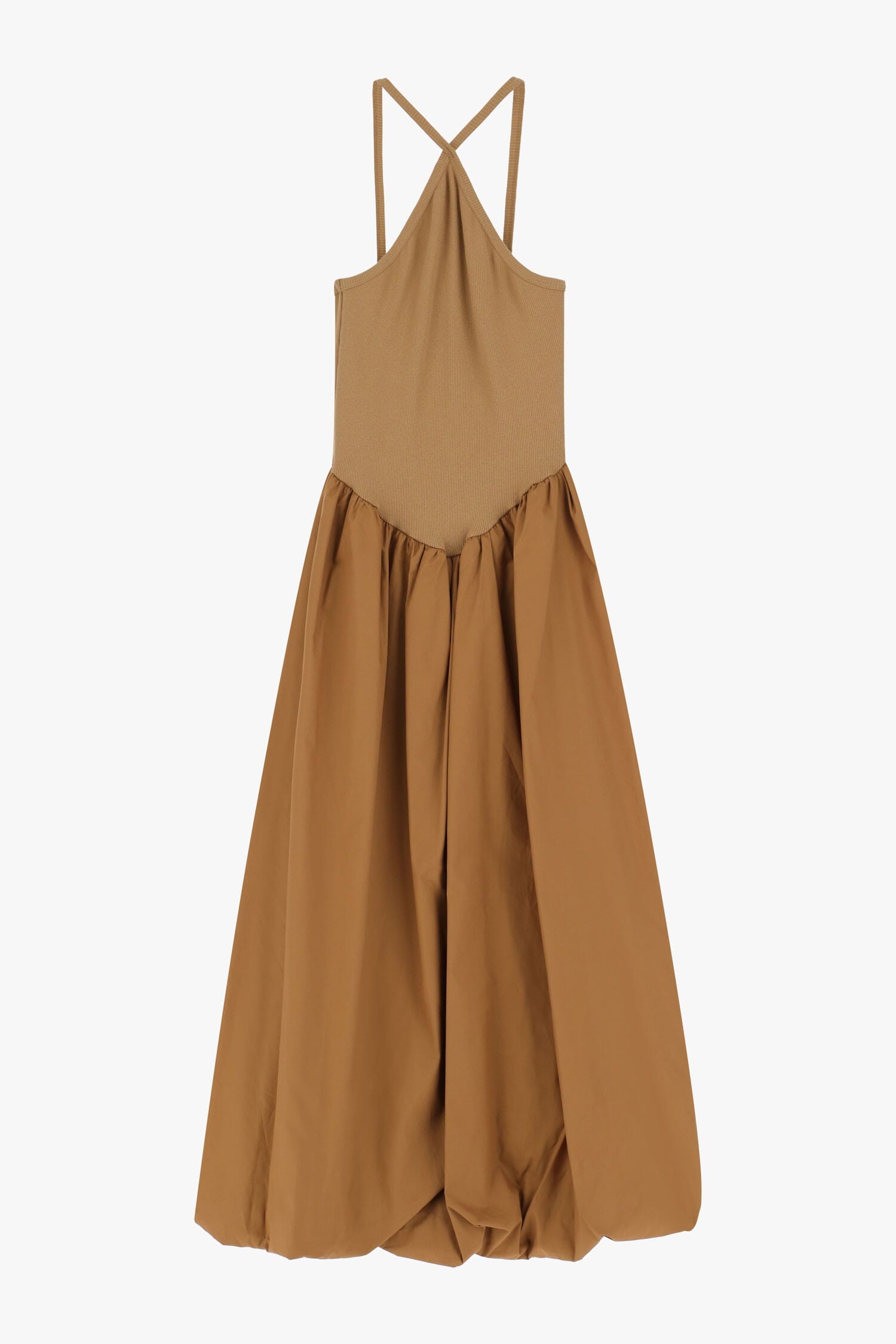 Vestito Lungo Con Spalline Incrociate Dixie