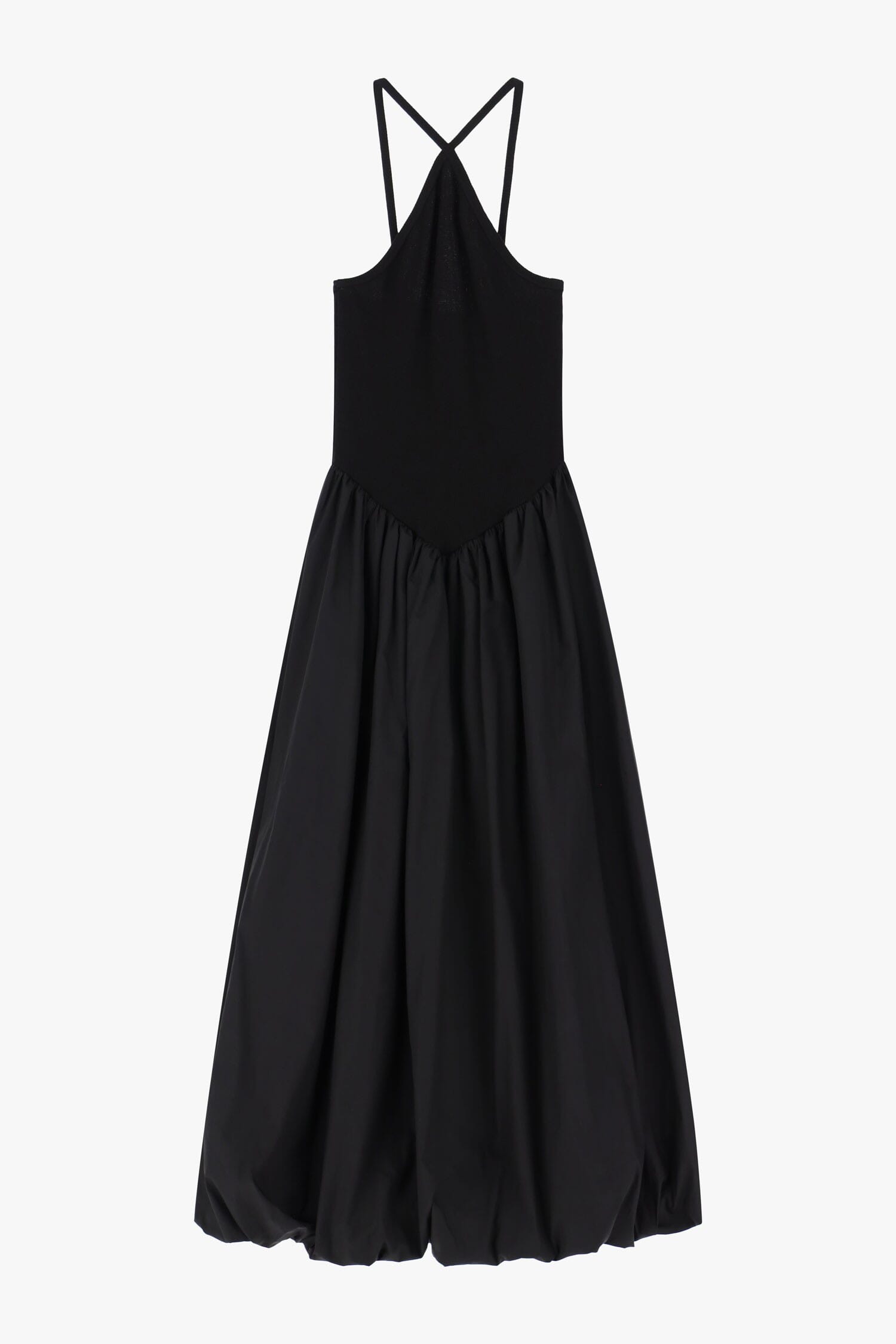 Vestito Lungo Con Spalline Incrociate Dixie