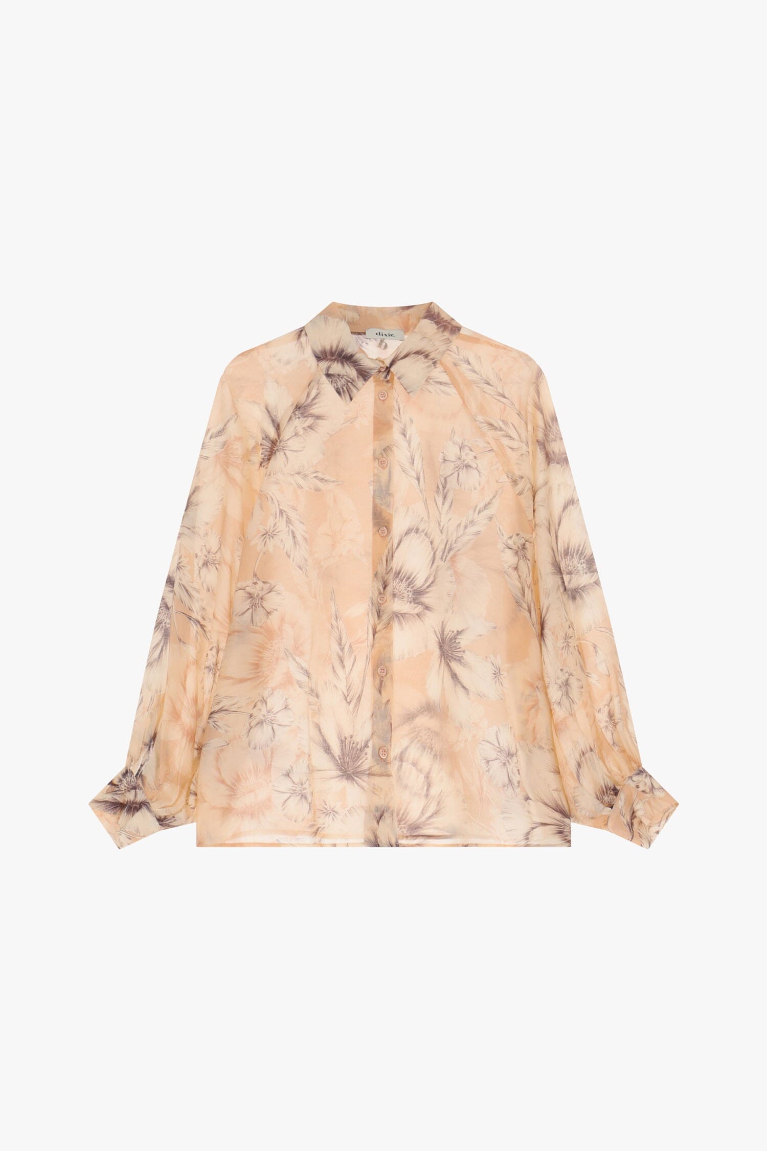 Camicia Con Stampa Floreale Leggera Dixie