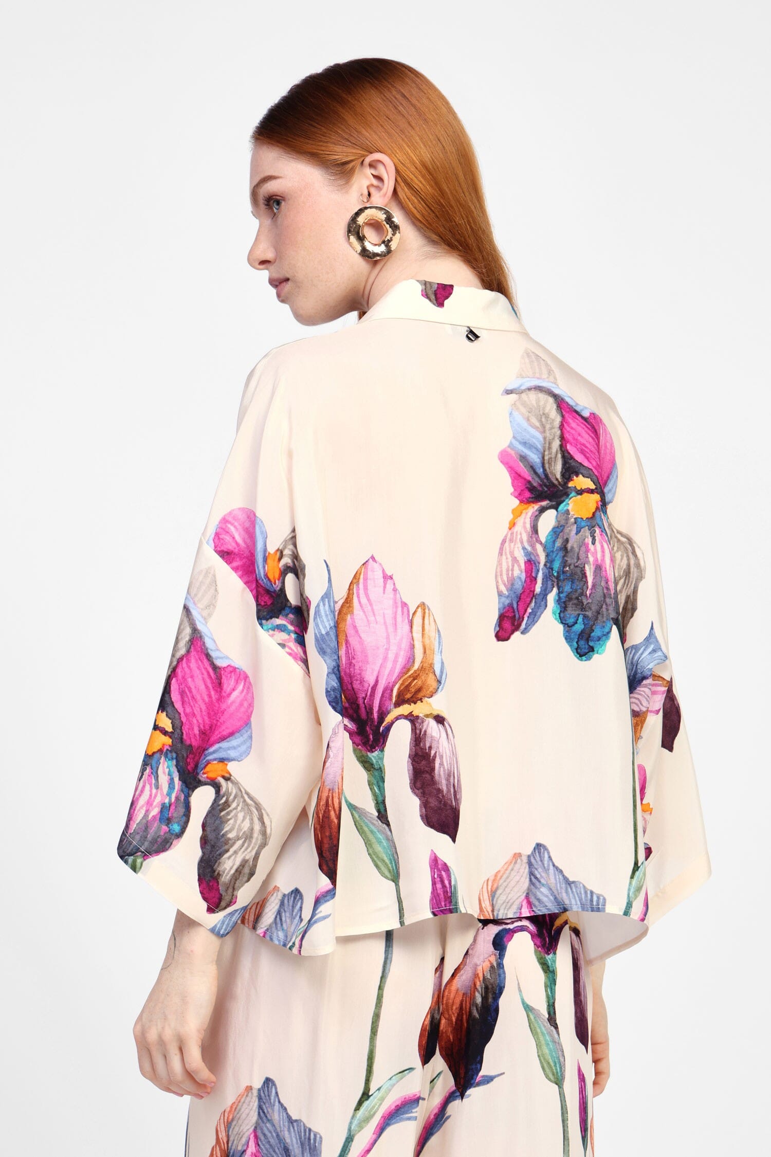 Camicia Stampa Floreale E Taglio Ampio Dixie