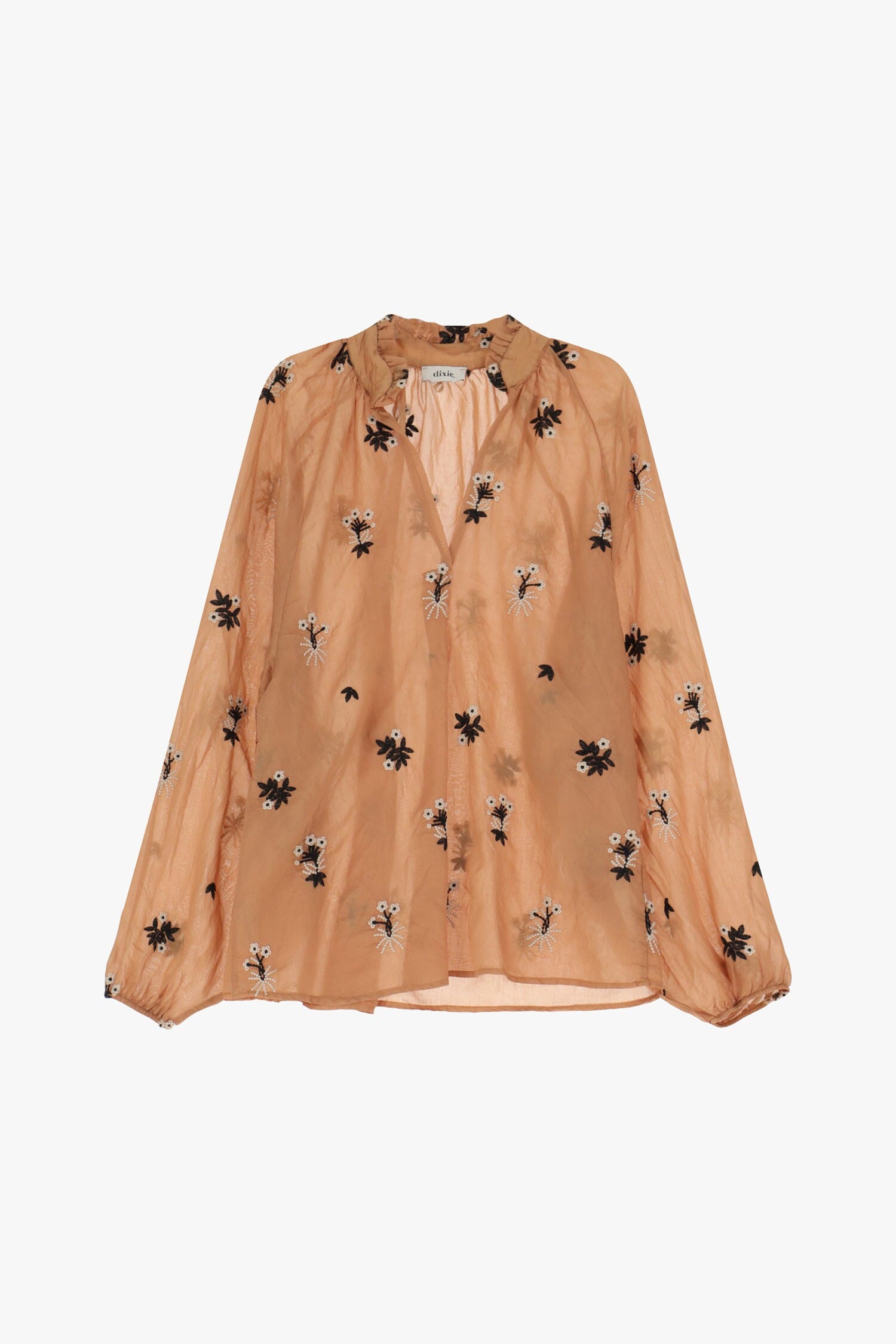 Camicia Con Motivi Floreali Dixie