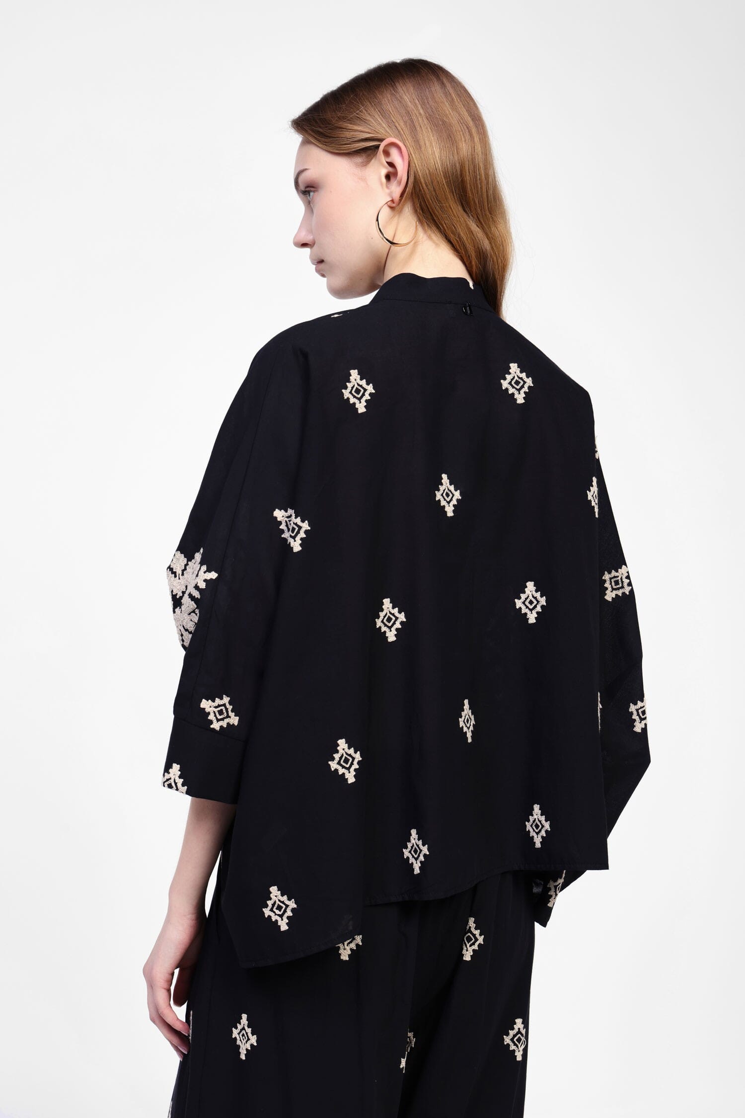 Camicia Con Stampa E Maniche 3/4 Dixie