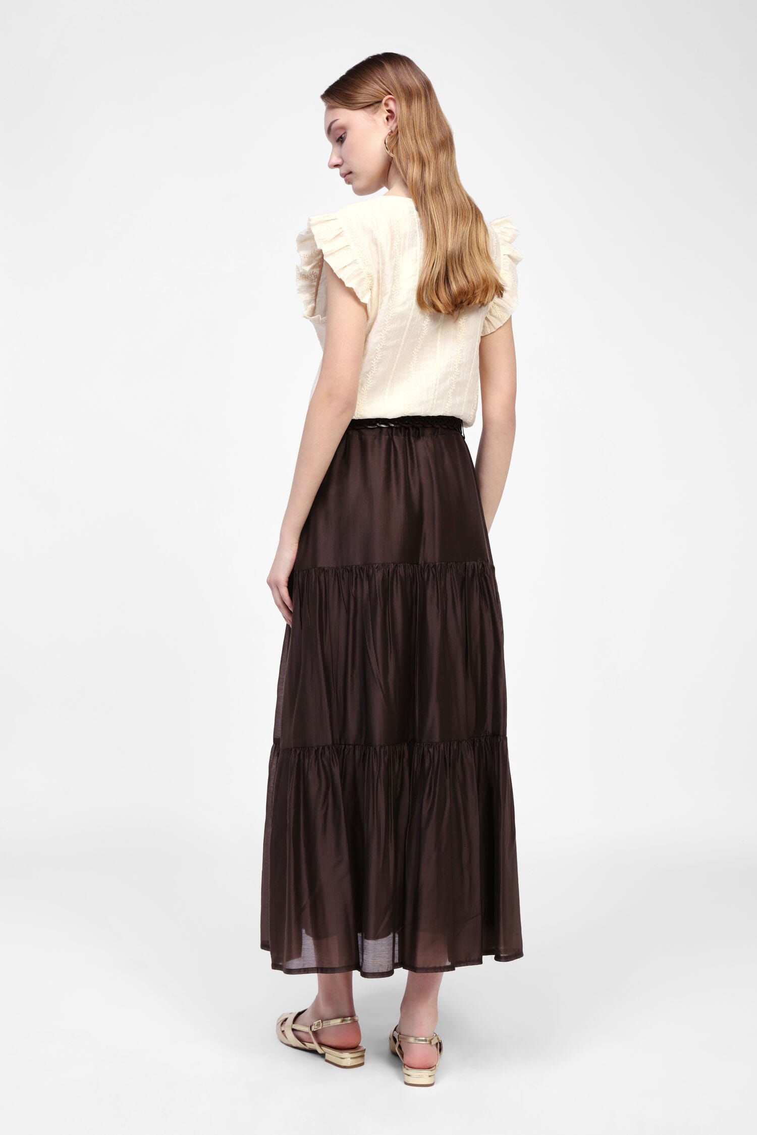 Gonna Lunga Con Balze Fluide Dixie