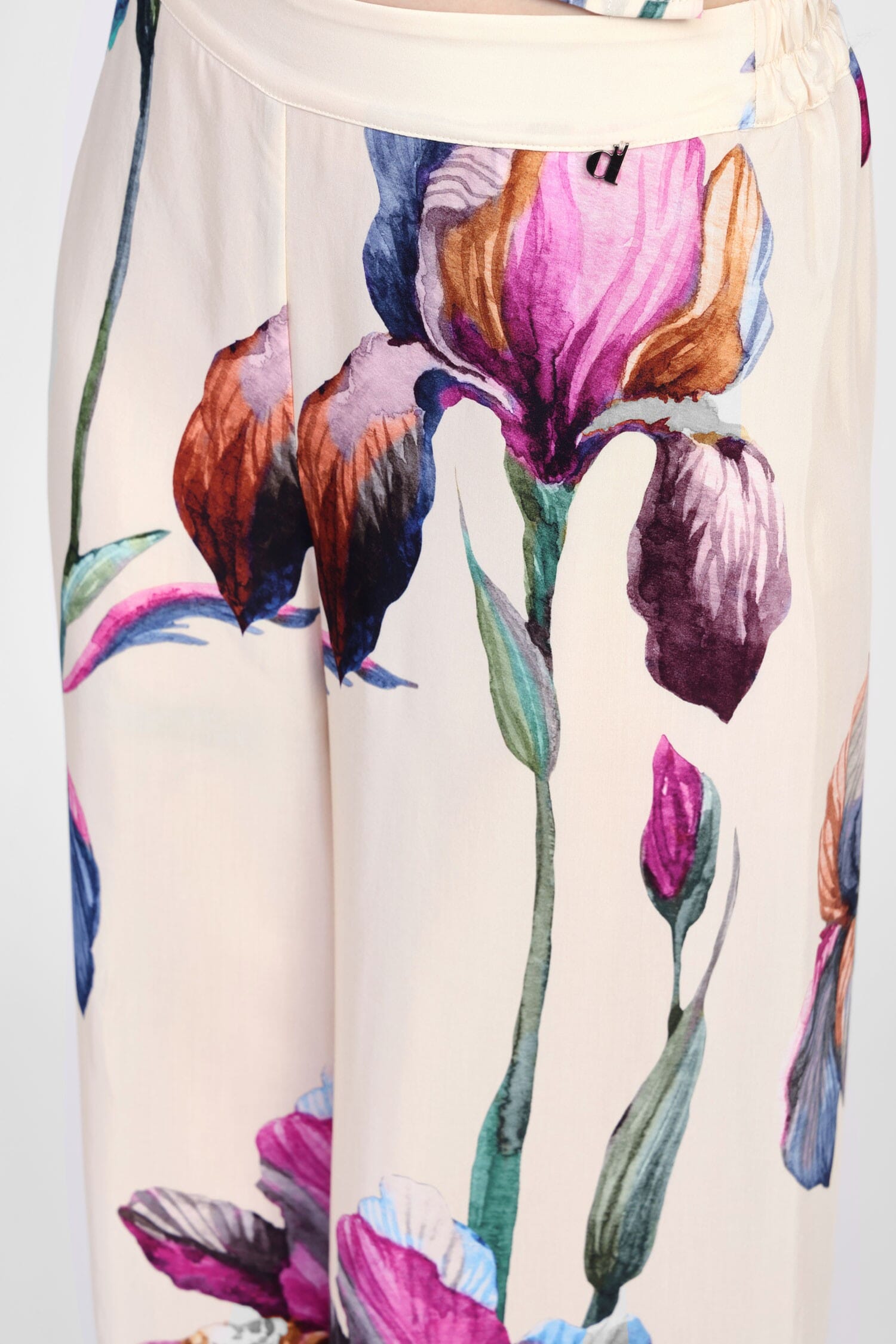 Pantaloni Ampi Con Stampa Floreale Dixie