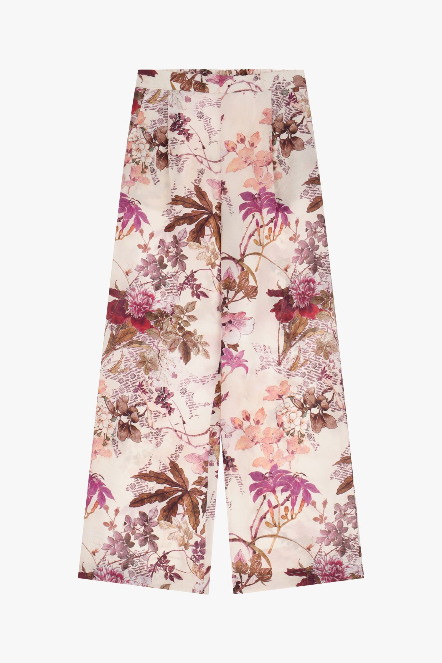 Pantaloni Palazzo Con Stampa Floreale Dixie
