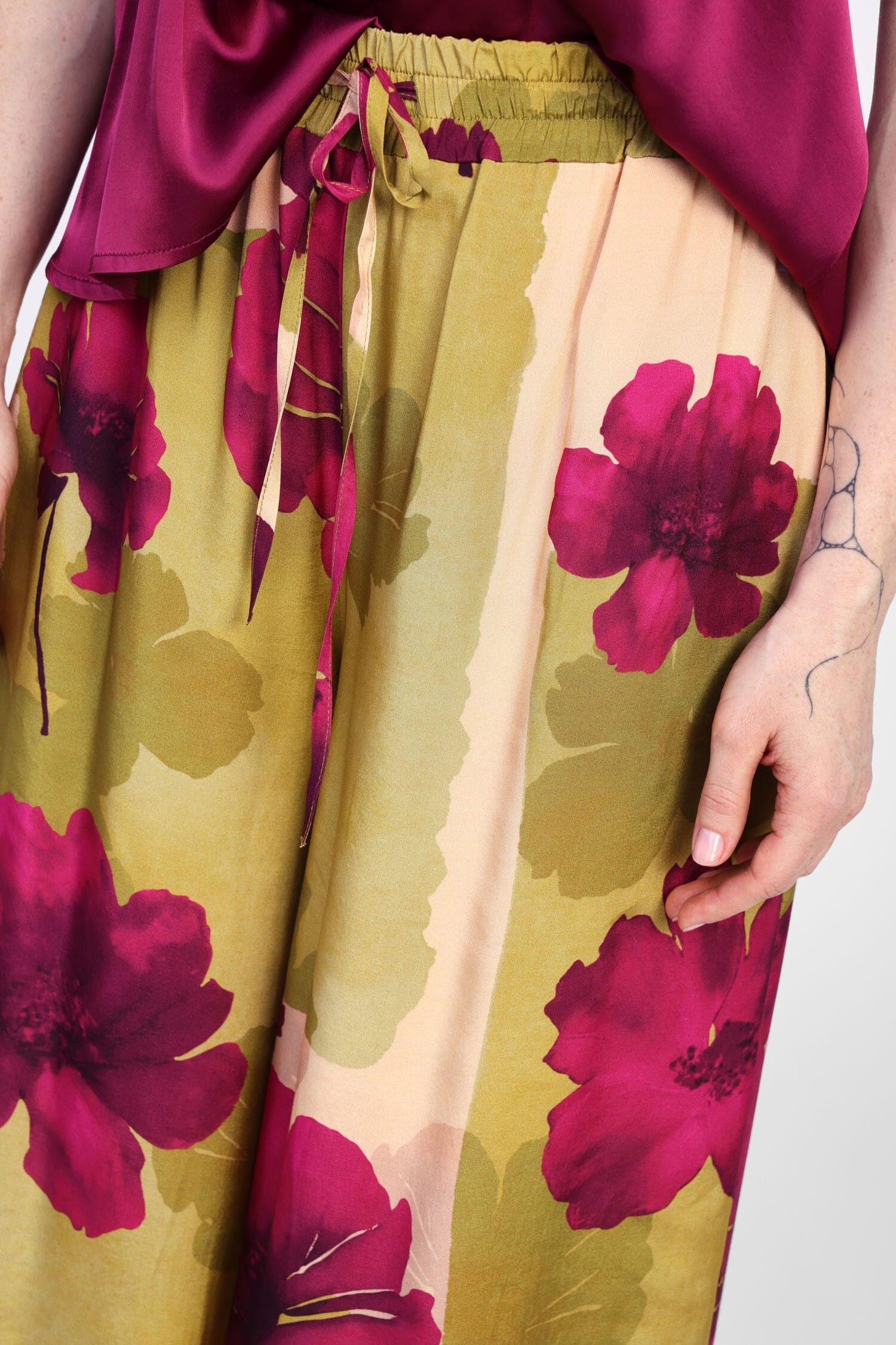 Dixie Floral Print Trousers