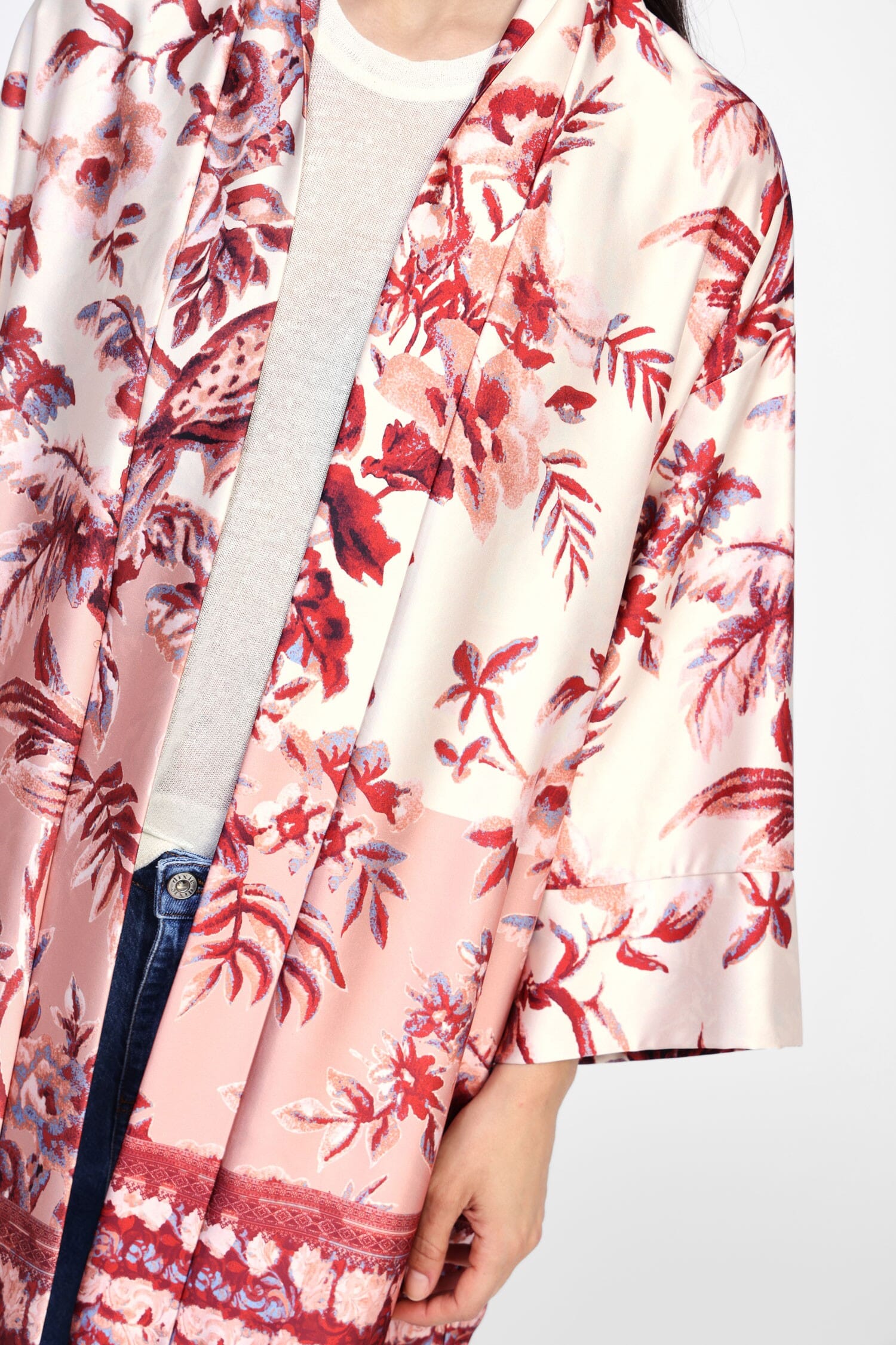 Cappotto Con Stampa Floreale Dixie