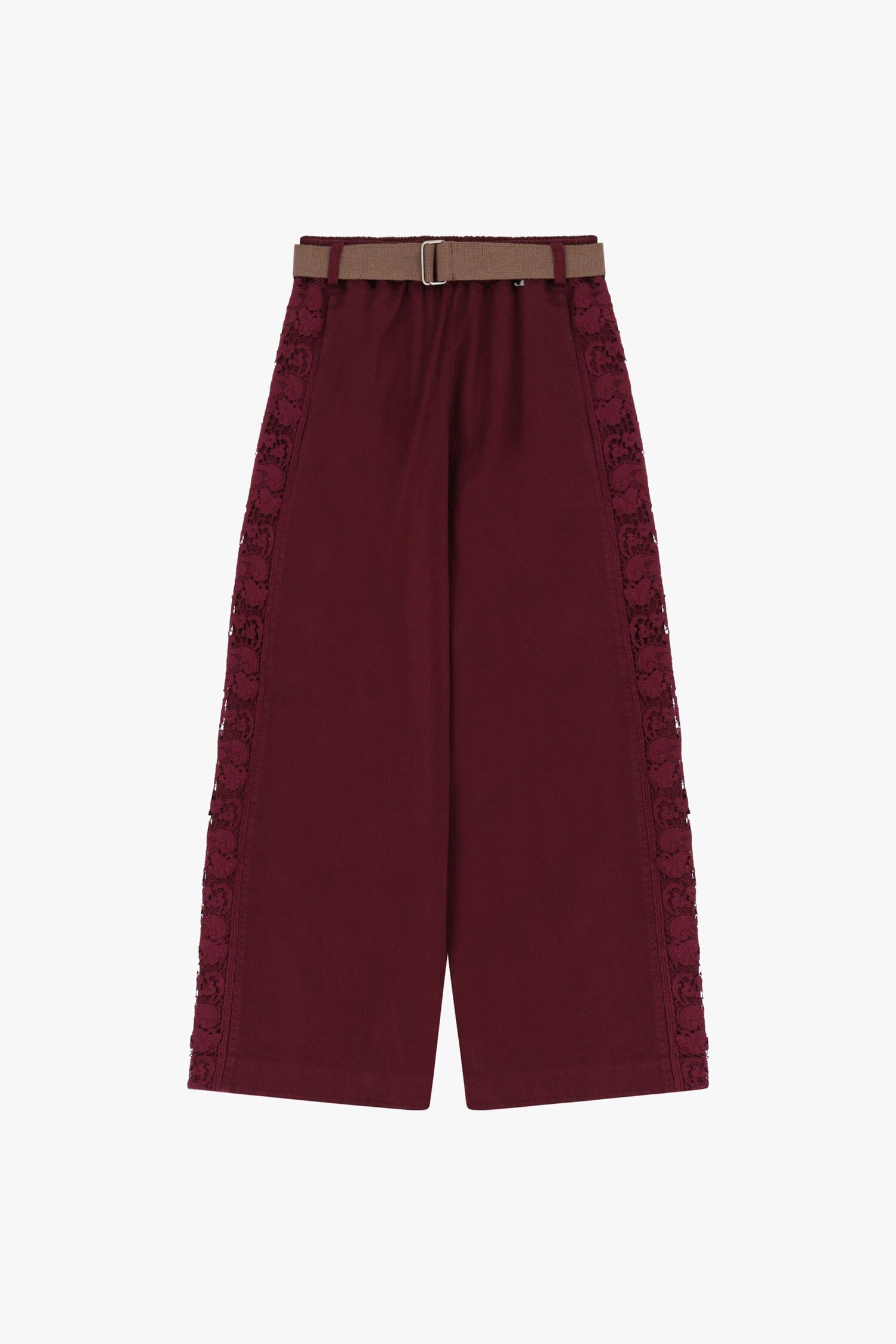 Pantaloni Larghi Con Dettagli A Merletto Dixie