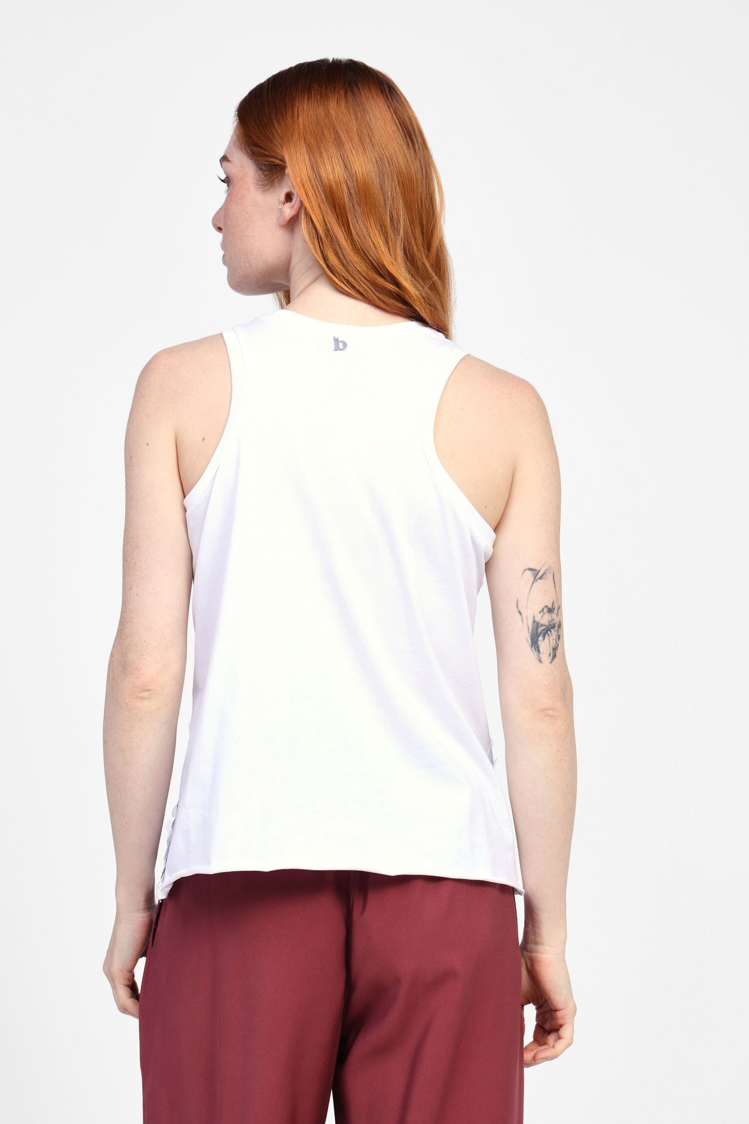 Dixie Decorated Round Neck Tank Top