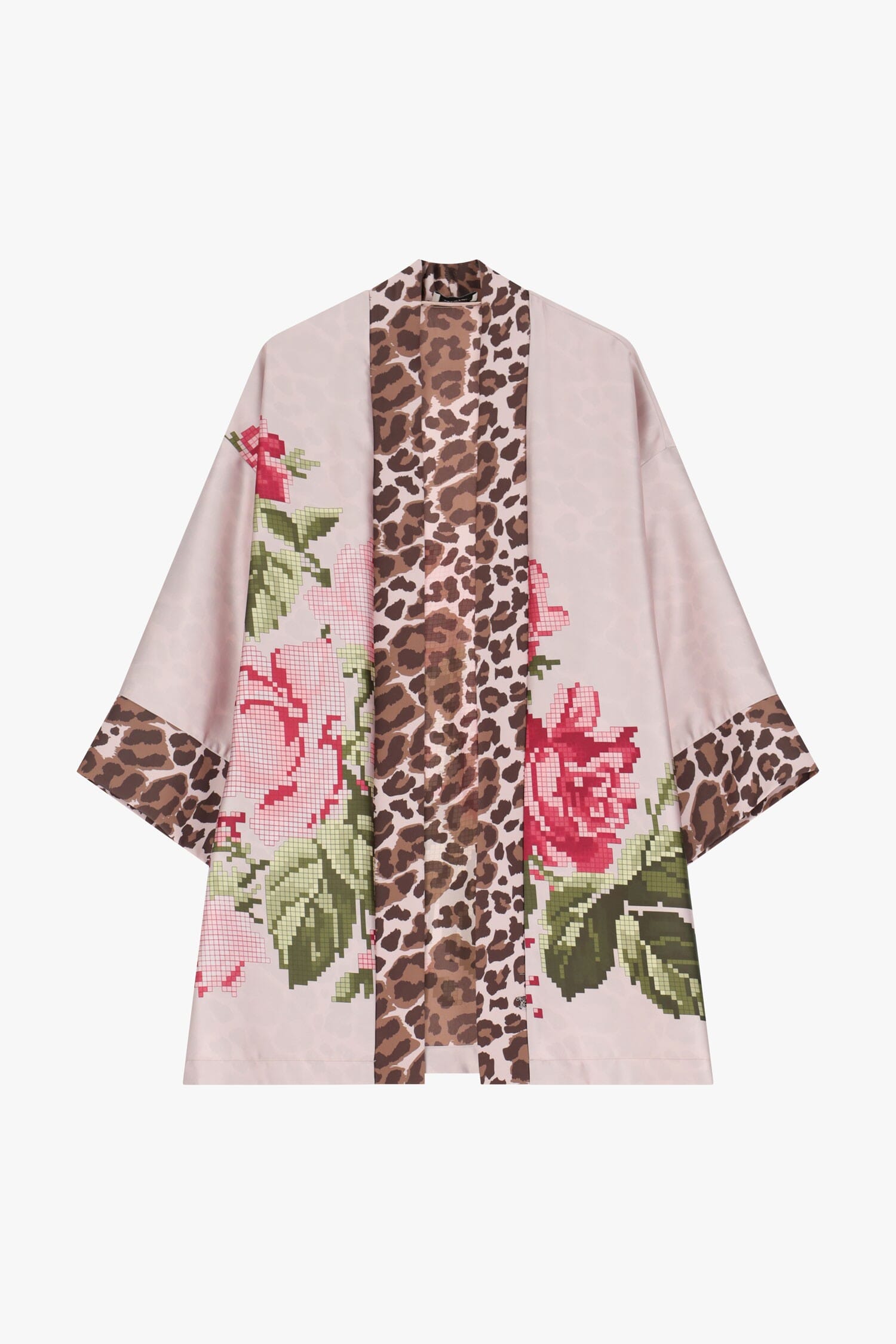 Cappotto Con Stampa Floreale E Animalier Dixie