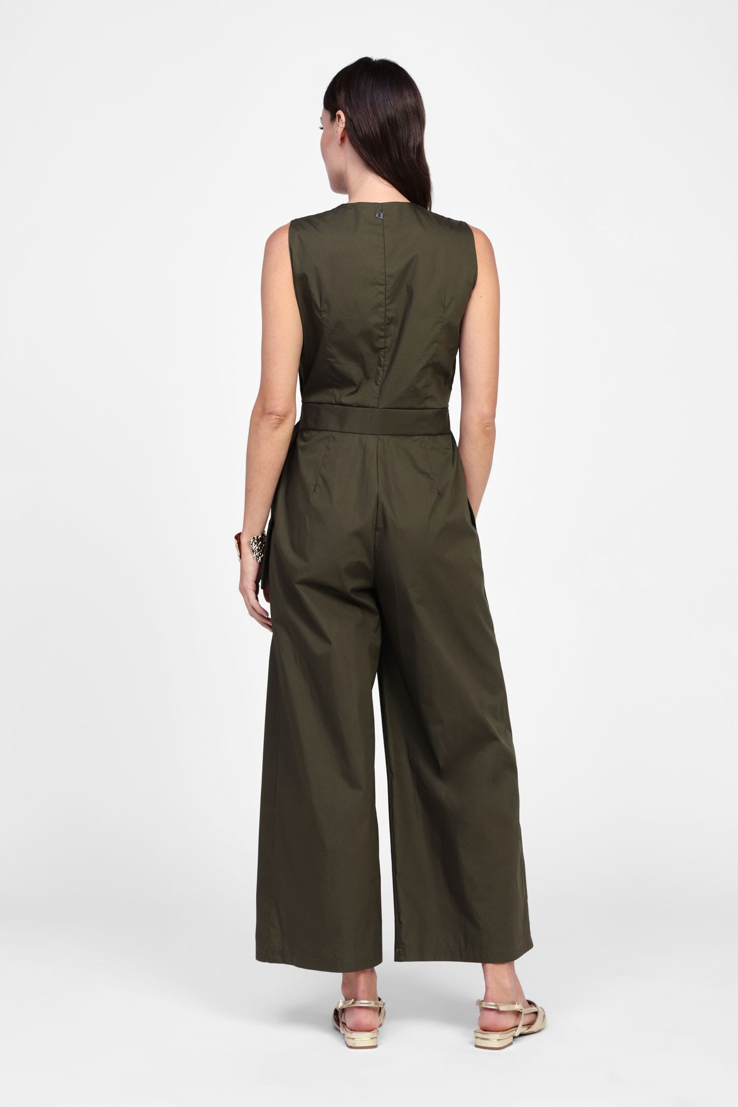 Tuta Senza Maniche Con Cintura Dixie