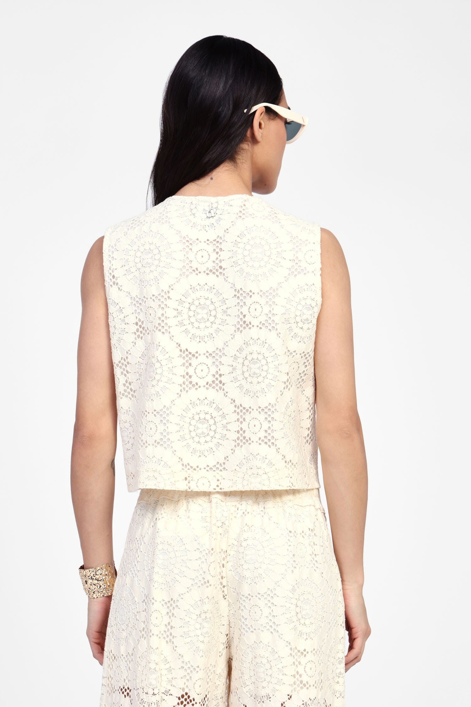 Gilet Con Dettagli Ricamati Dixie