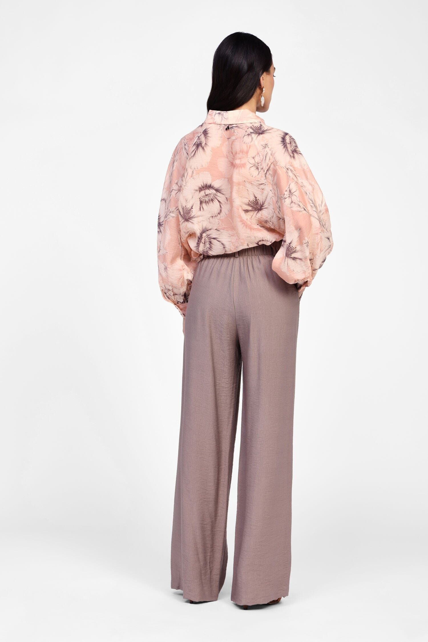 Pantaloni A Gamba Ampia Con Tasche Dixie