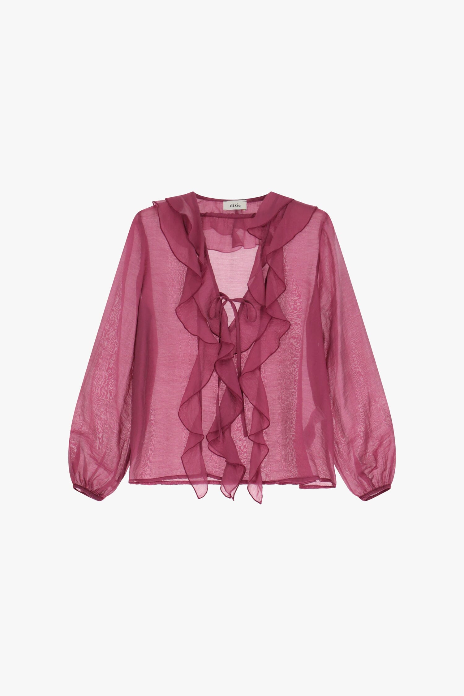 Shirt With Floating Ruffles Dixie
