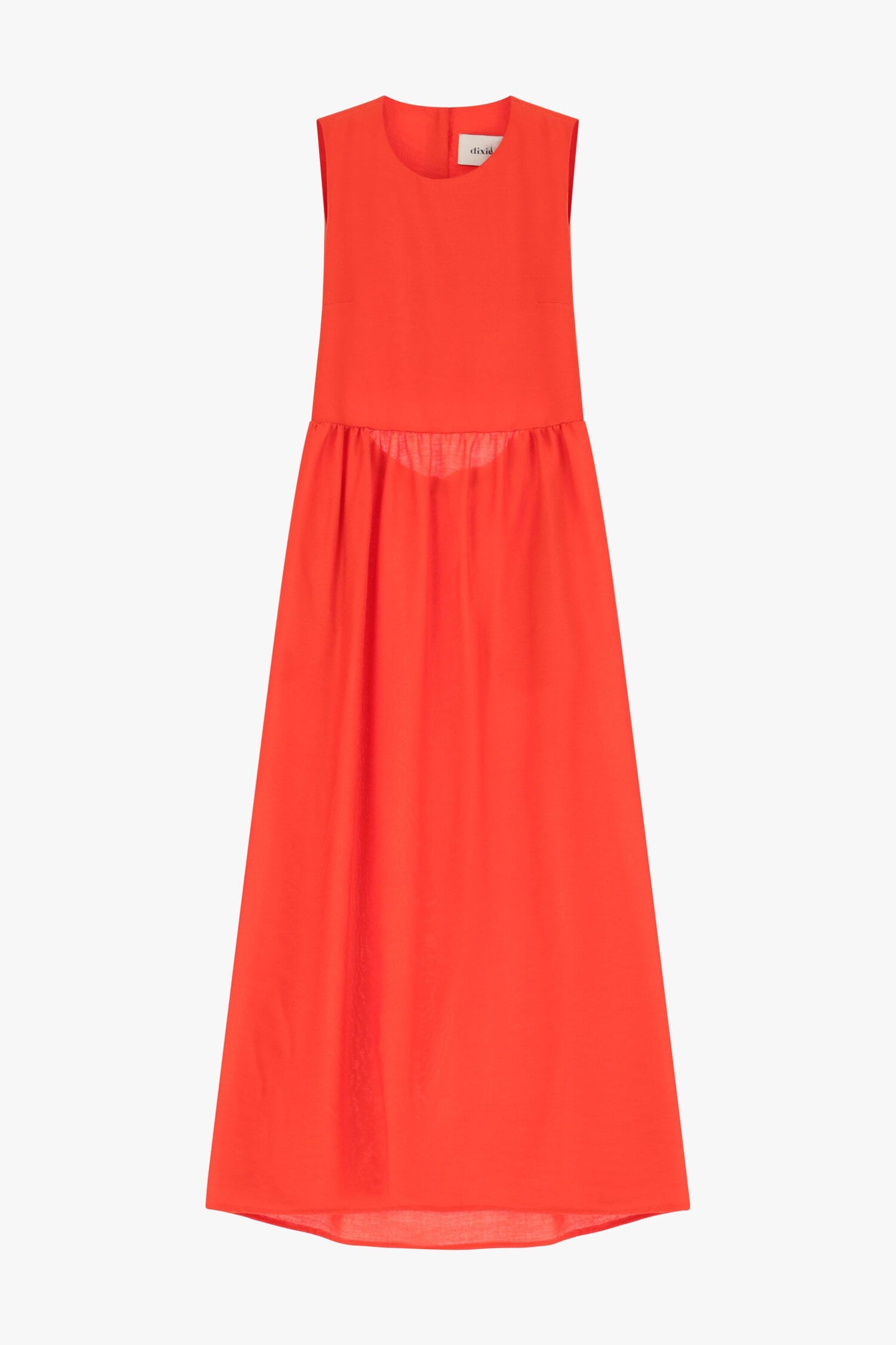 Abito Lungo Senza Maniche Con Gonna Ampia Dixie