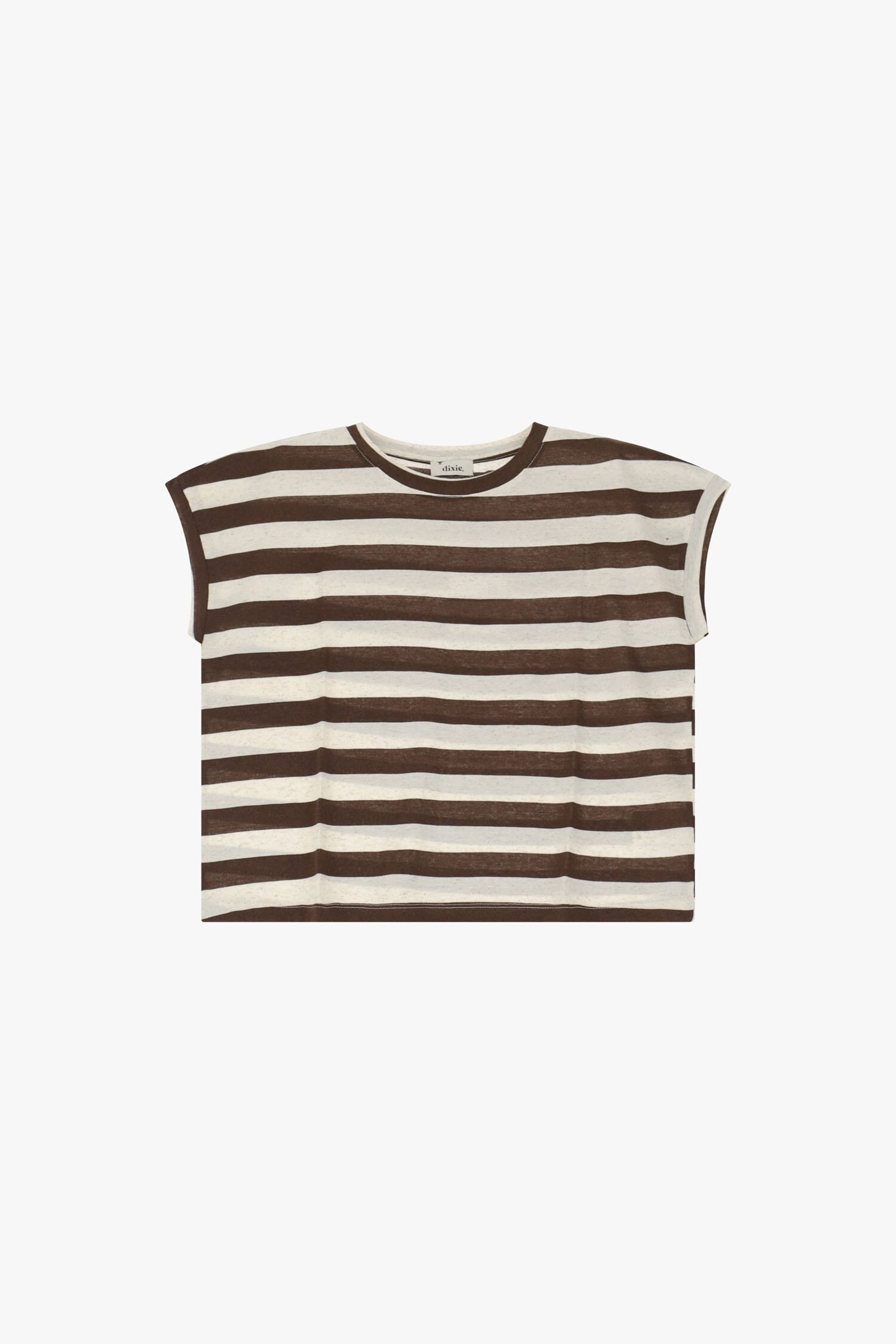 T-Shirt Ampia A Righe Classiche Dixie