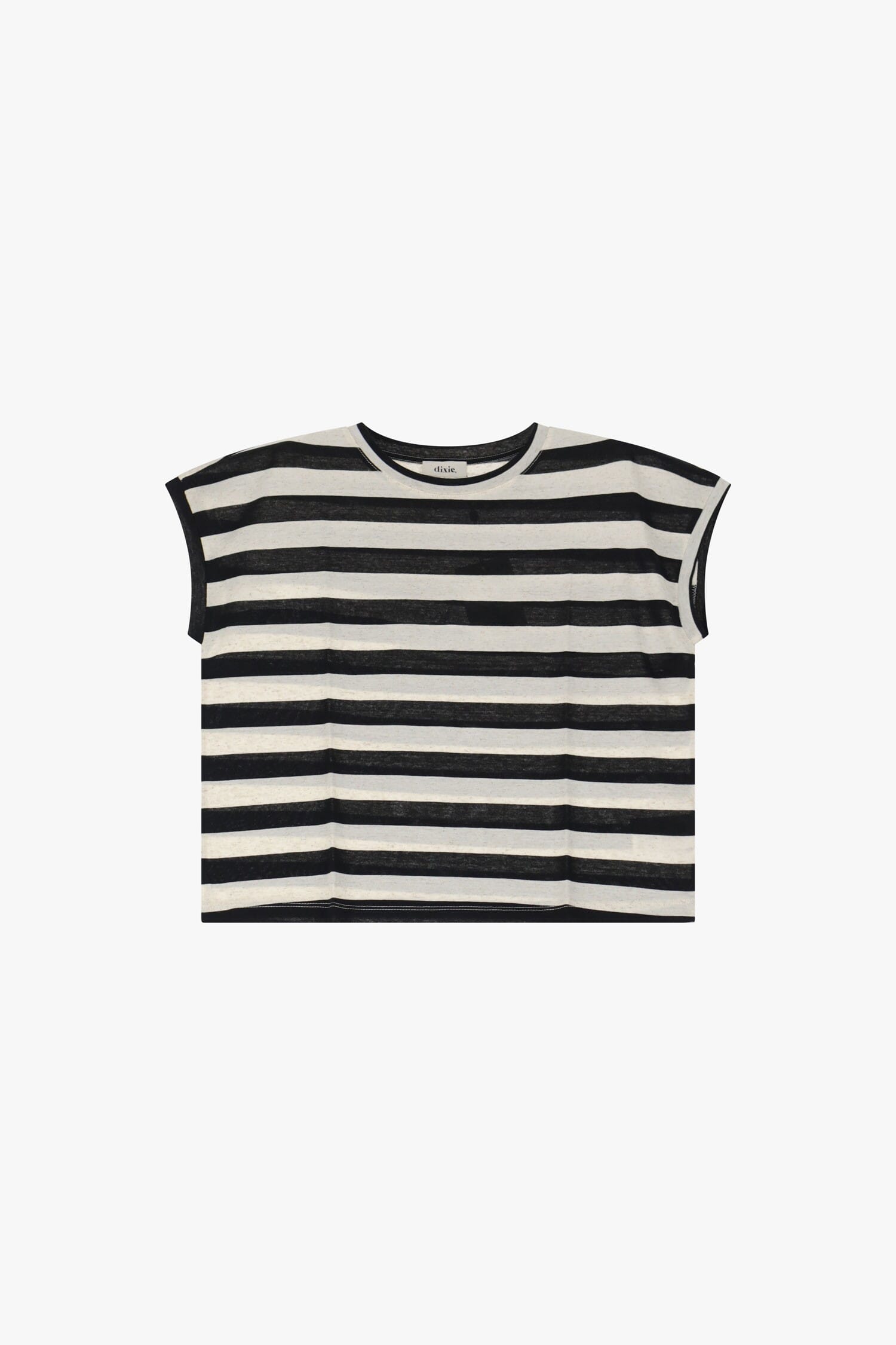 T-Shirt Ampia A Righe Classiche Dixie