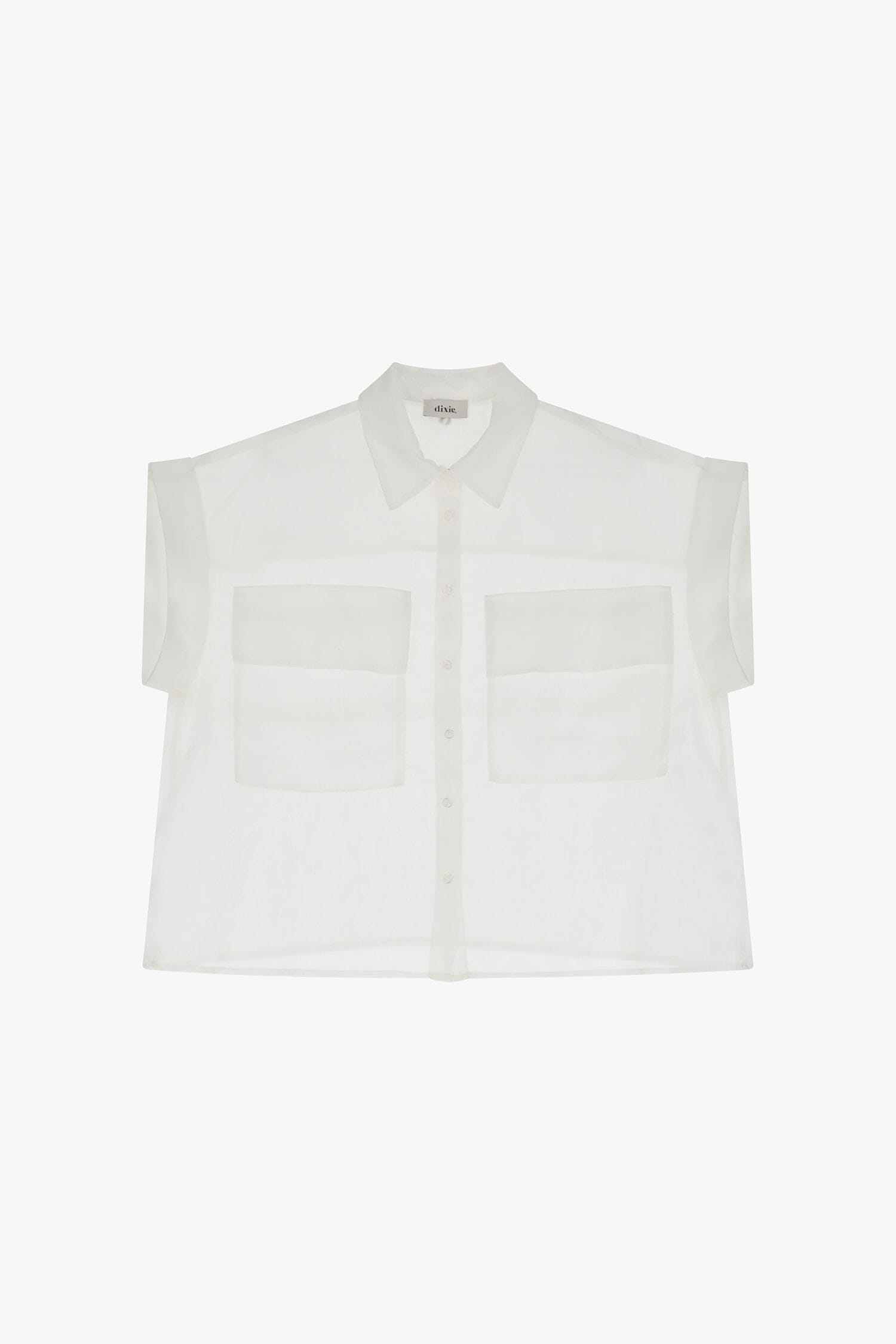 Camicia Maniche Corte Con Tasche Dixie