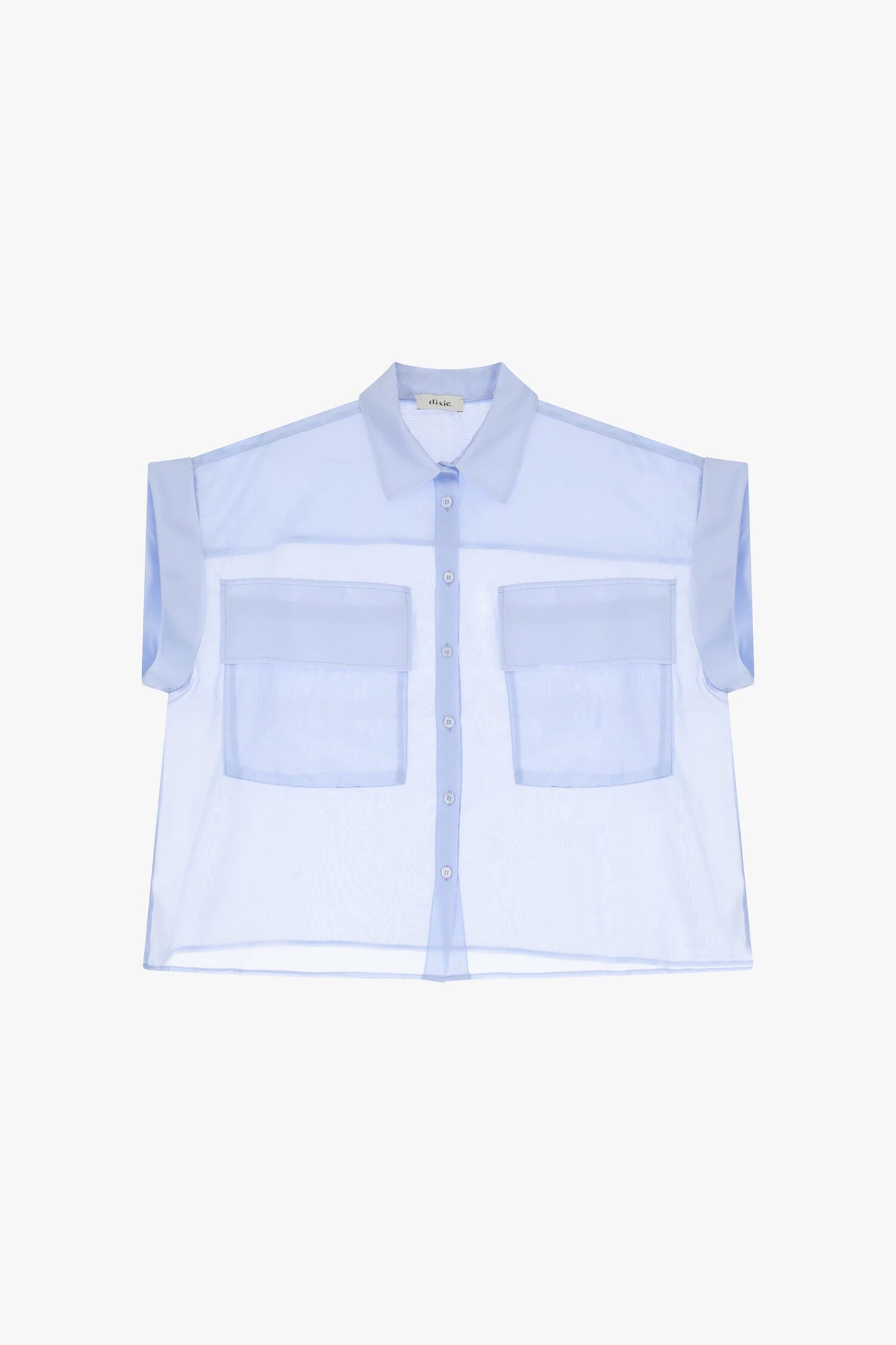 Camicia Maniche Corte Con Tasche Dixie